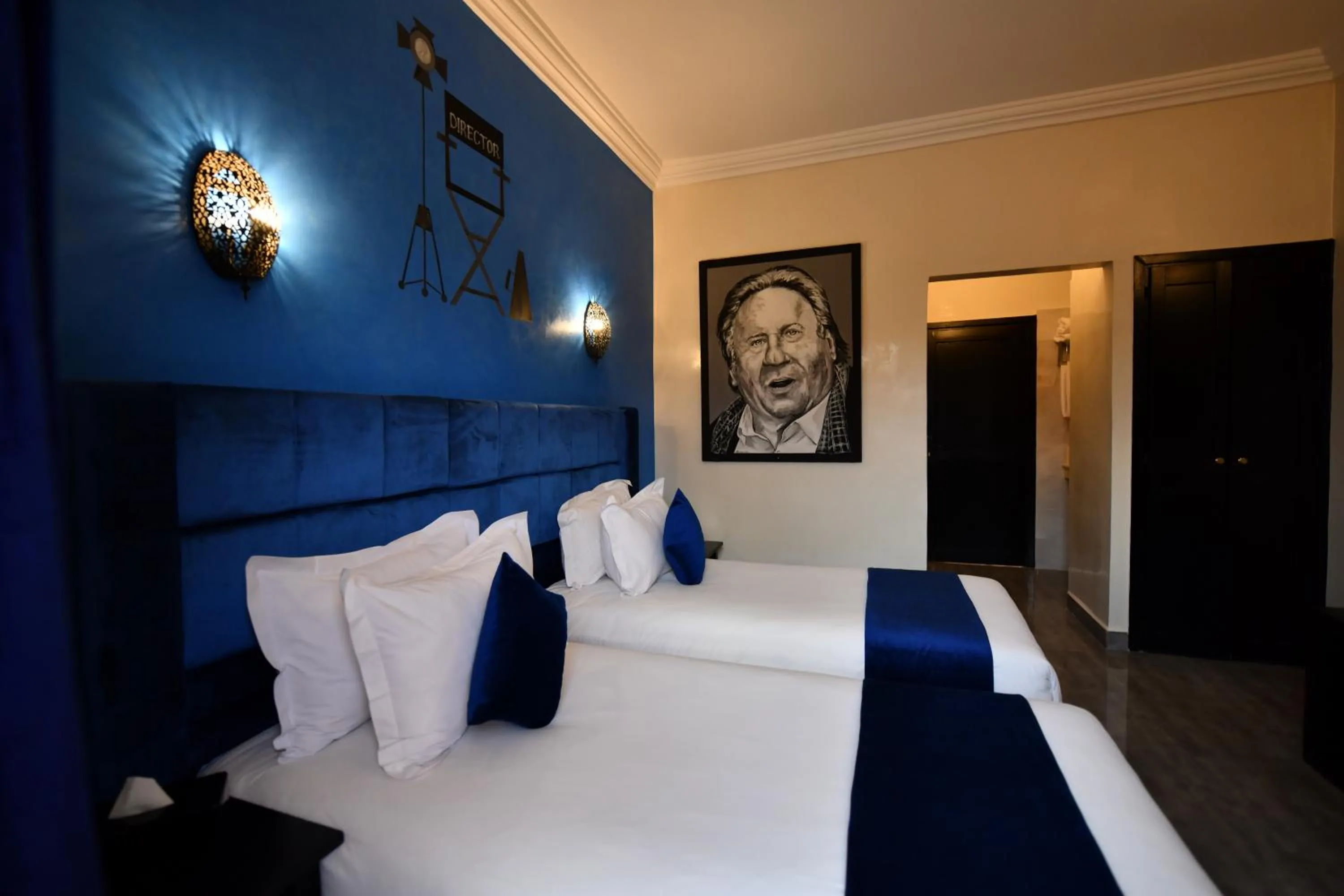 Bed in Oscar Hotel by Atlas Studios