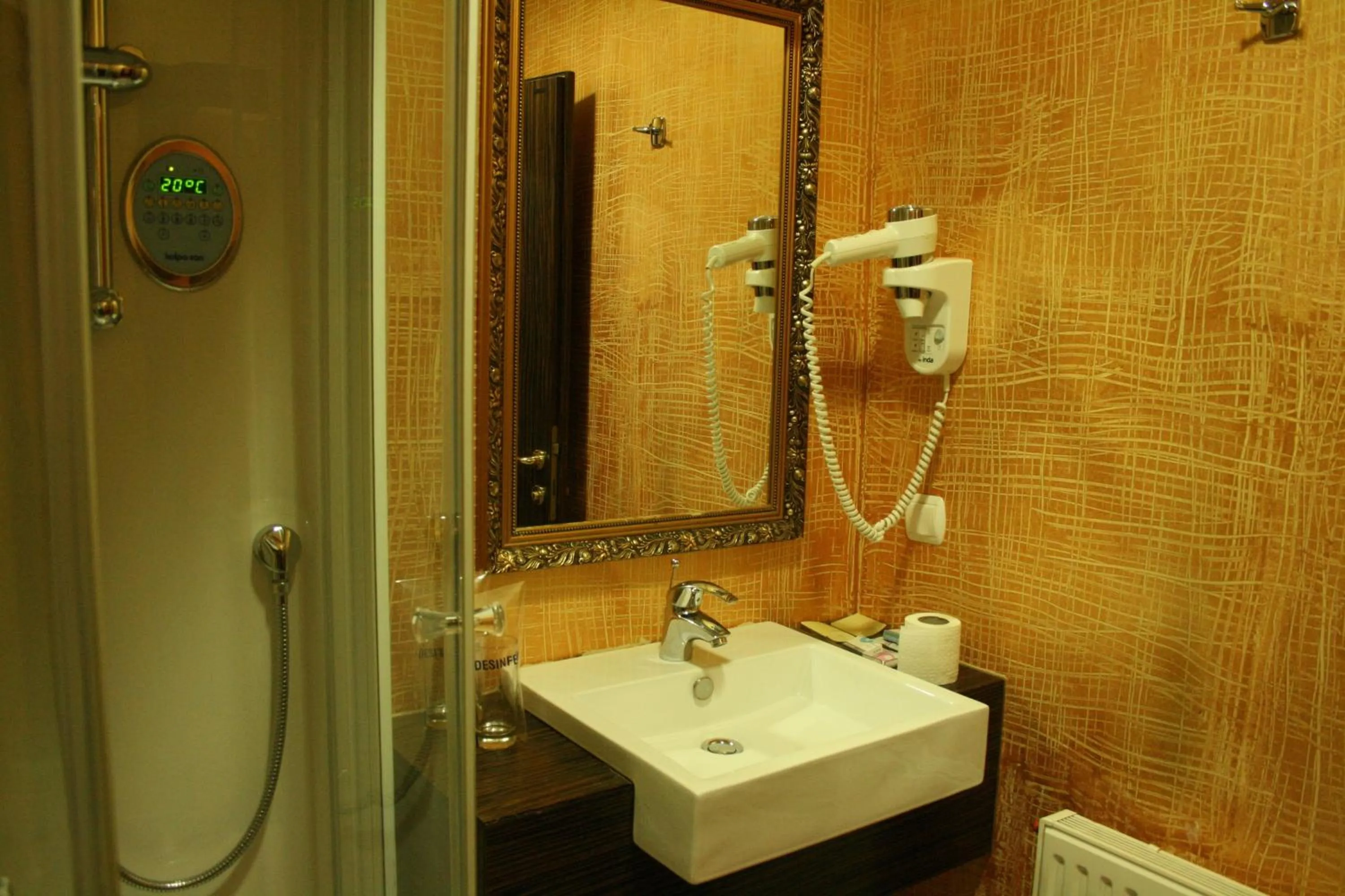 Shower in Hotel Hercegovina