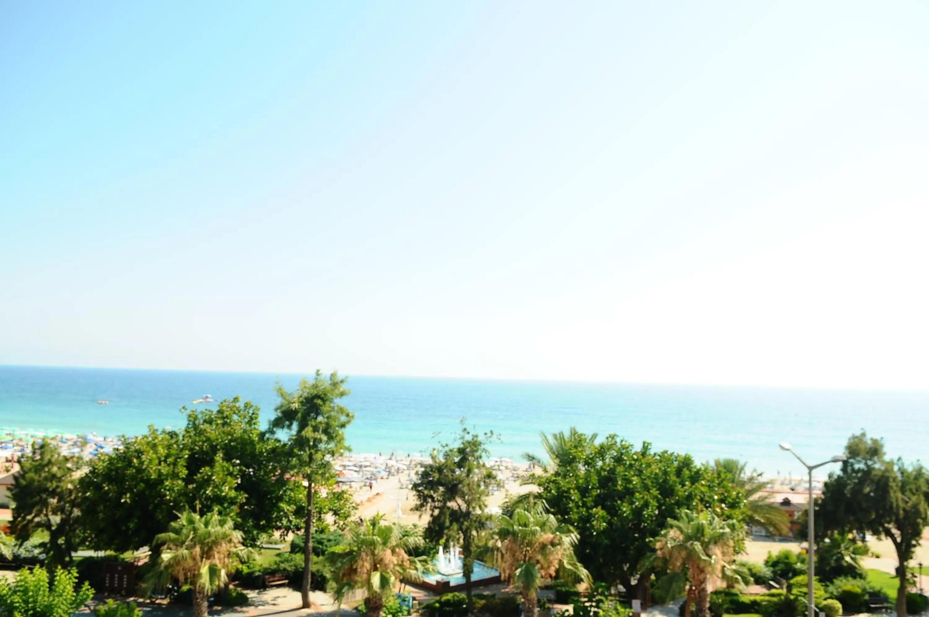 Sea view in Kleopatra Beach Yildiz Hotel
