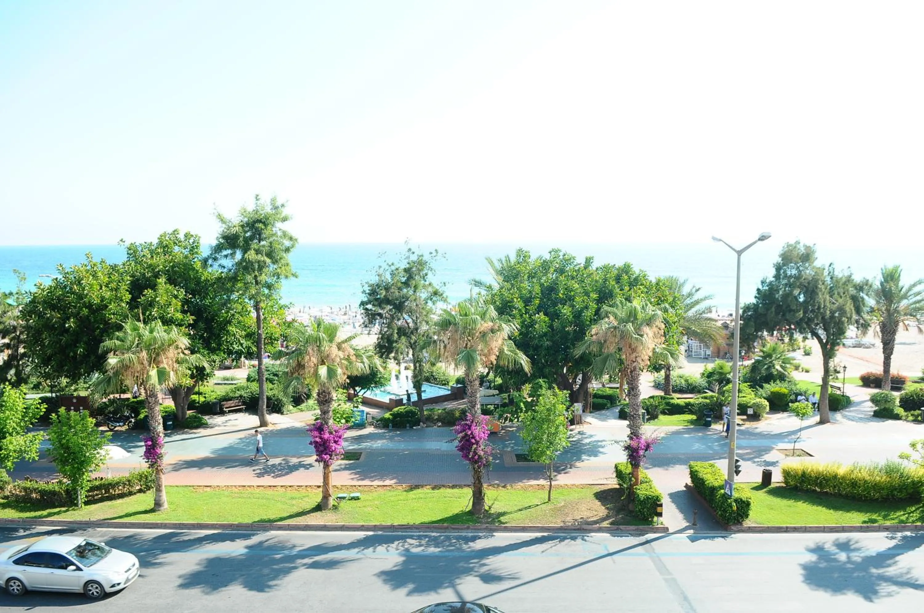 Sea view in Kleopatra Beach Yildiz Hotel