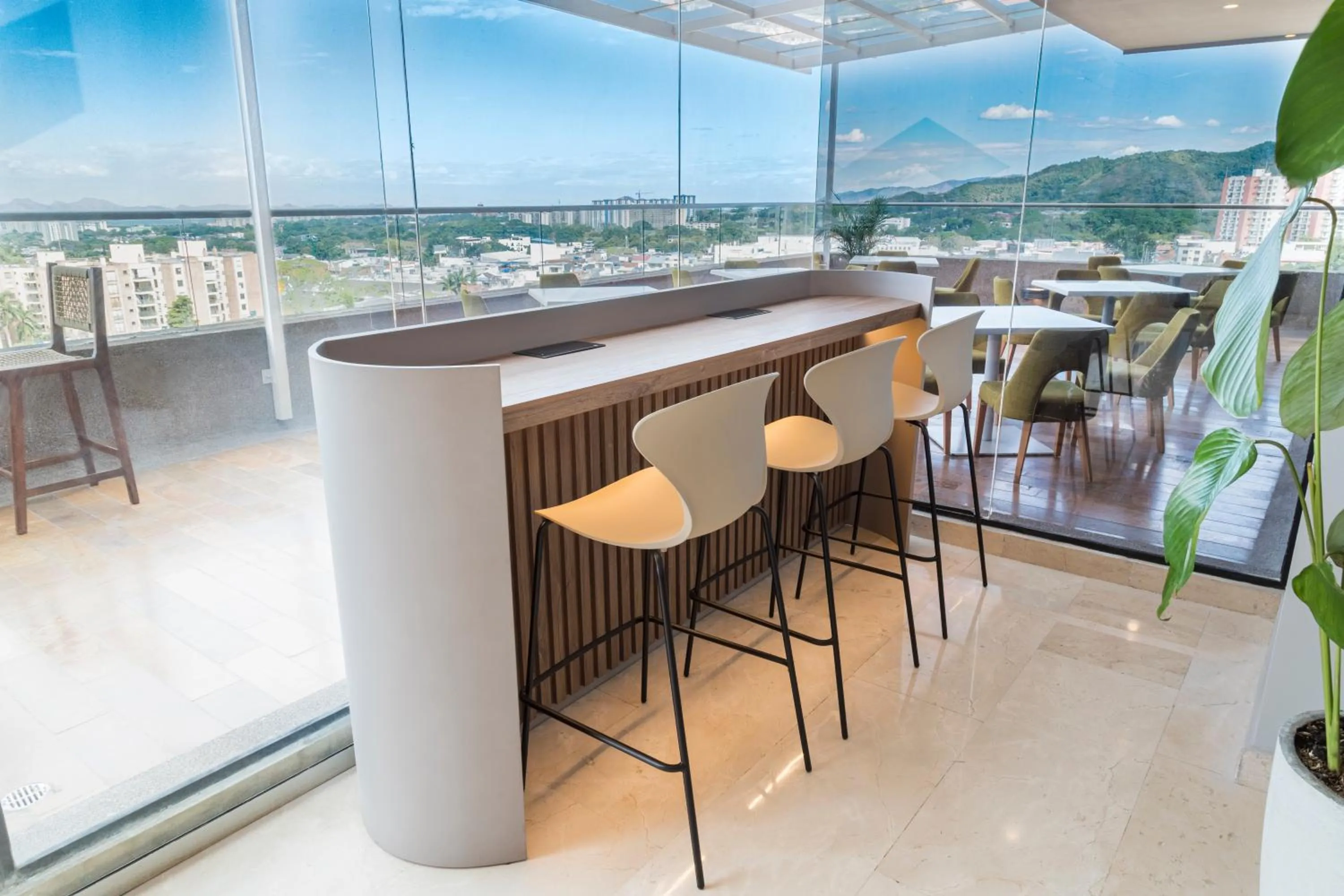 City view in Sonesta Hotel Ibagué