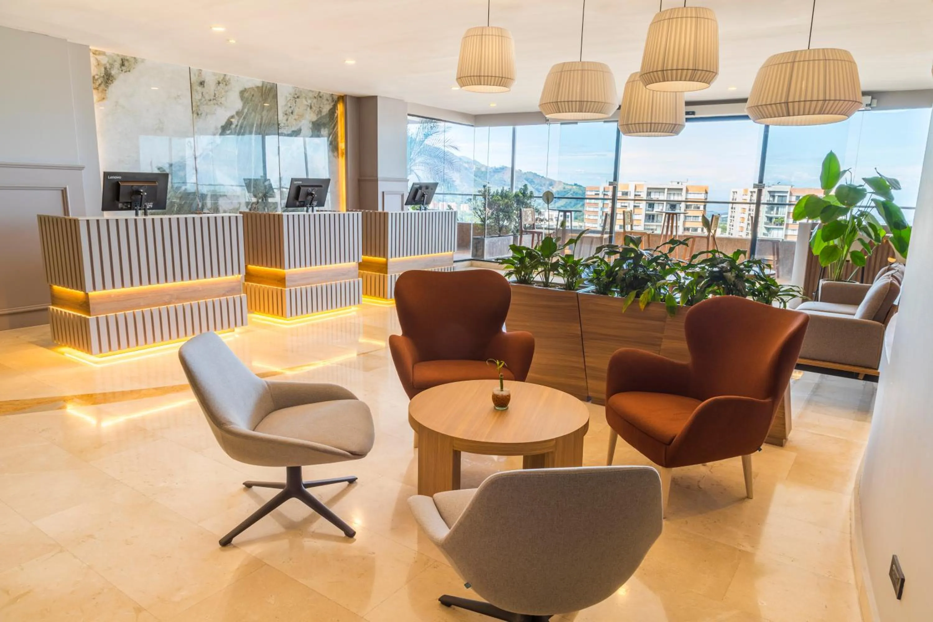 Lobby or reception in Sonesta Hotel Ibagué