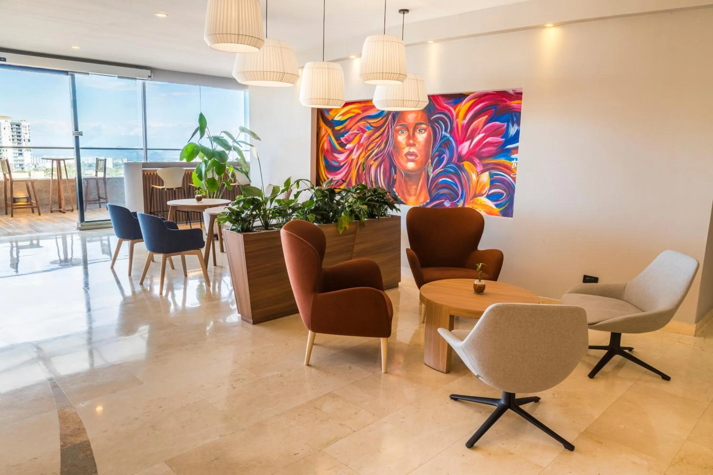 Lobby or reception in Sonesta Hotel Ibagué