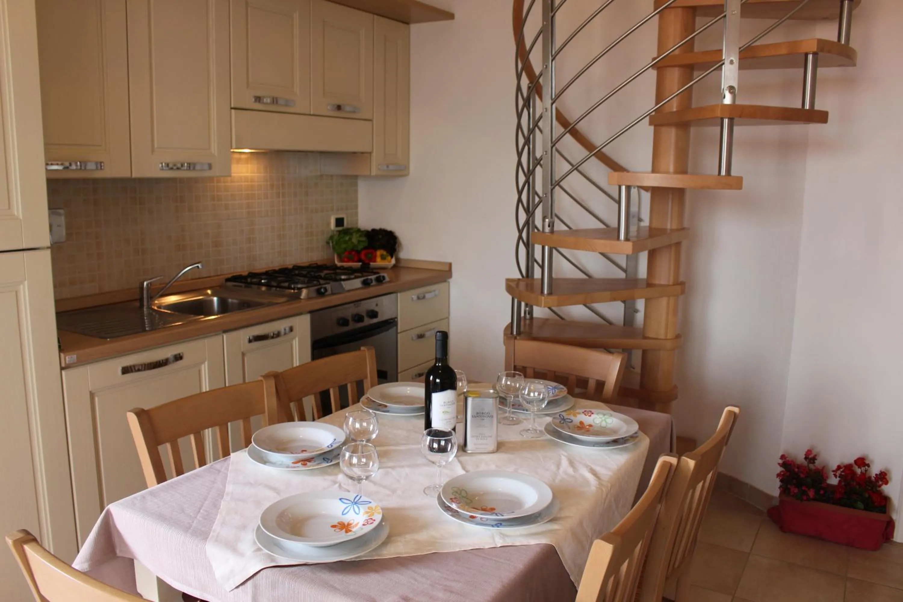 Kitchen or kitchenette in Aba Village RTA