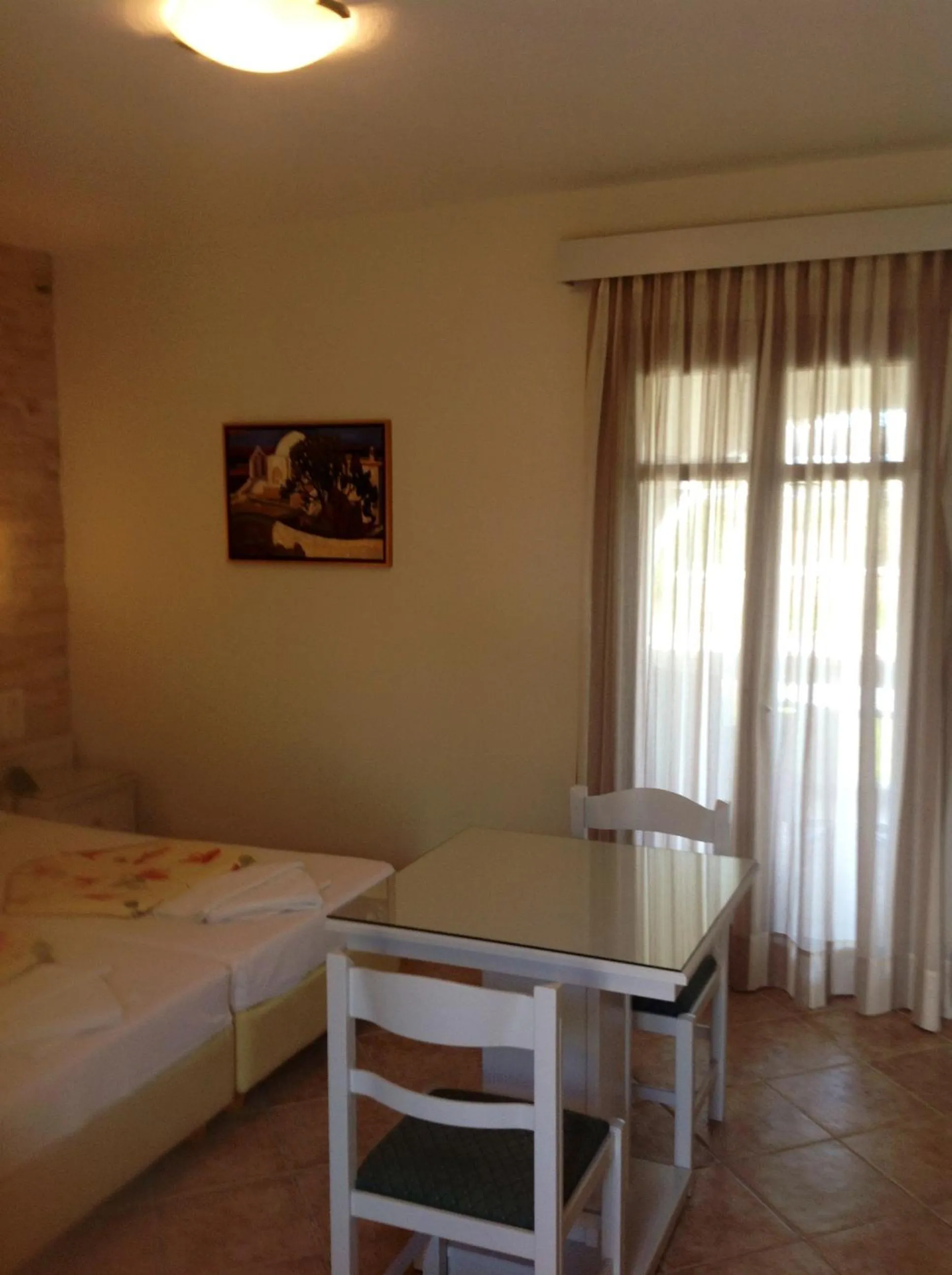 Decorative detail, Bed in Plaka Hotel I