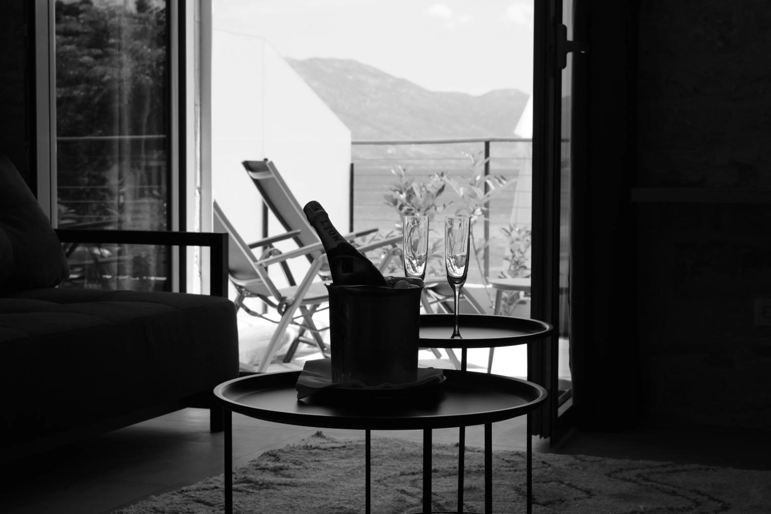 Living room in Hotel Korsal