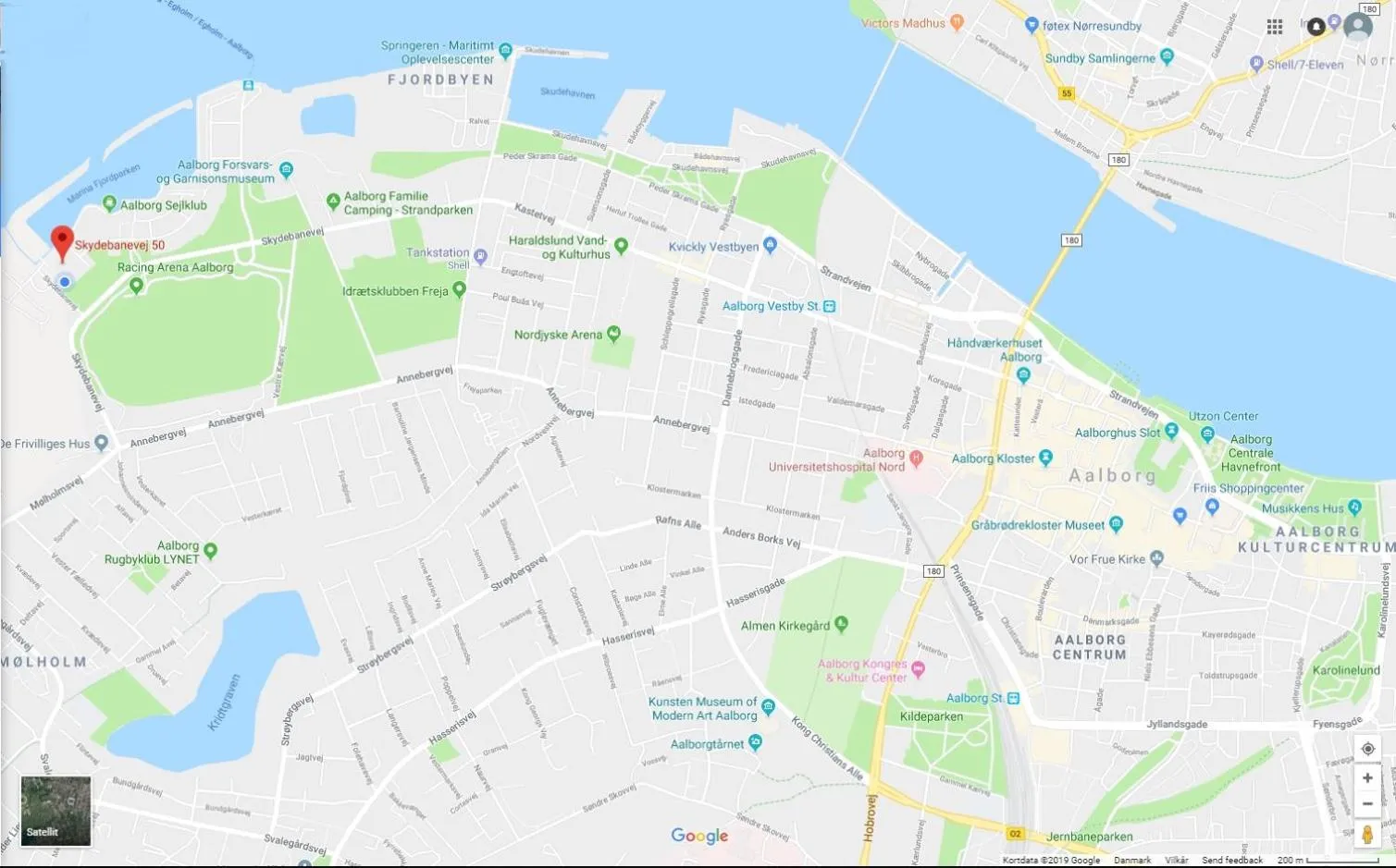 Natural landscape in Danhostel Aalborg