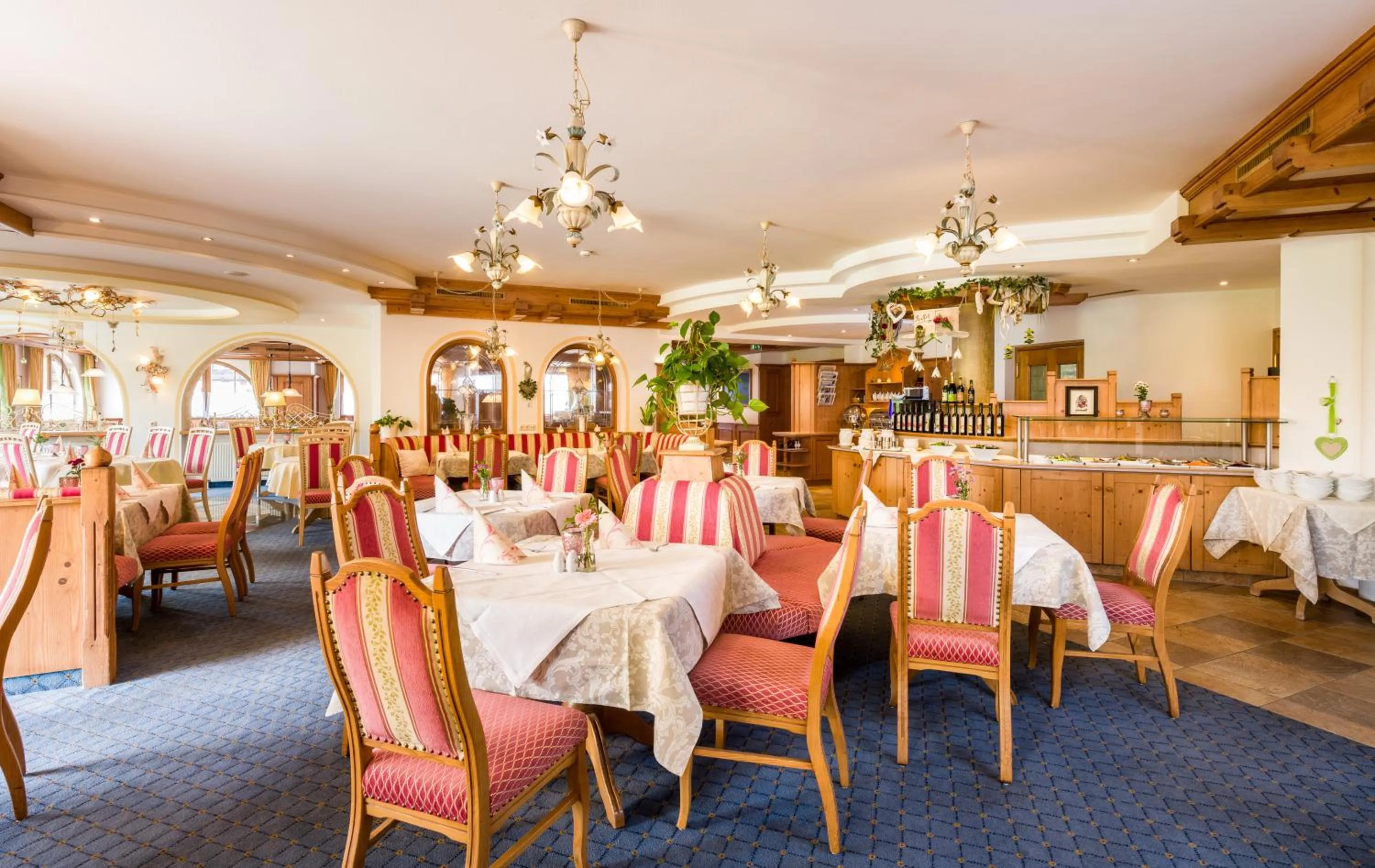 Restaurant/places to eat in Hotel Moserhof