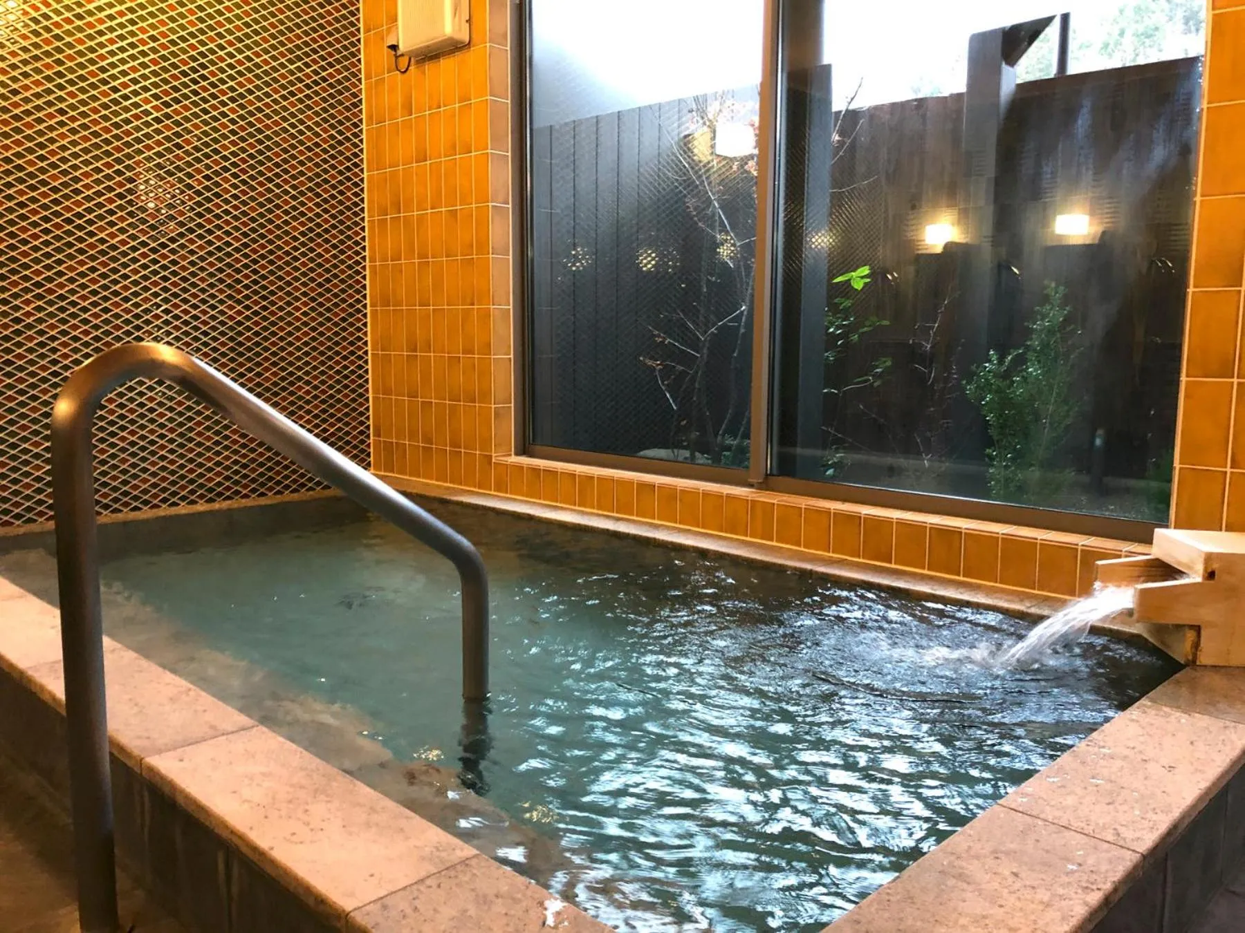 Hot Spring Bath in TABINO HOTEL Hida Takayama
