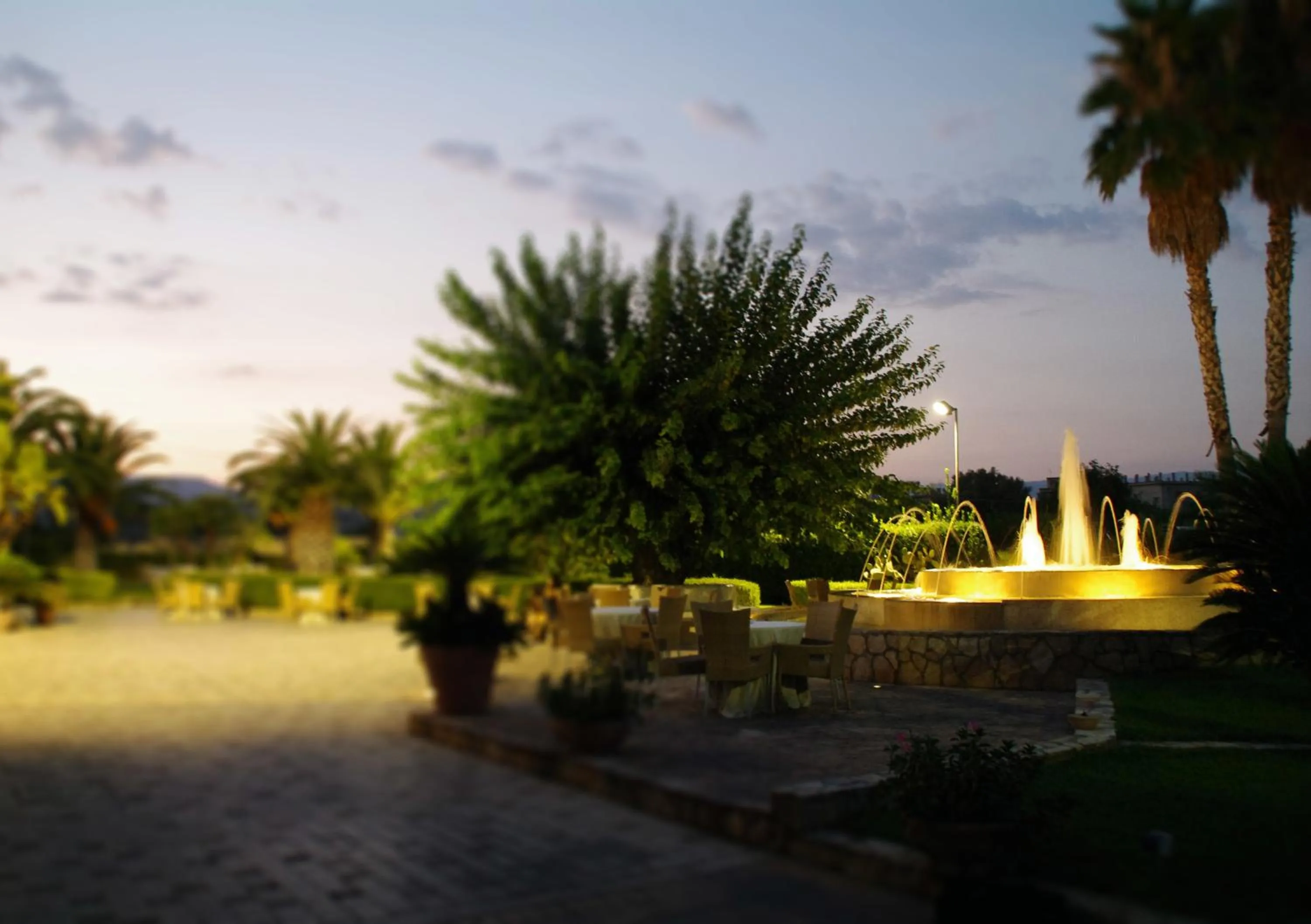 Garden in Grand Hotel President