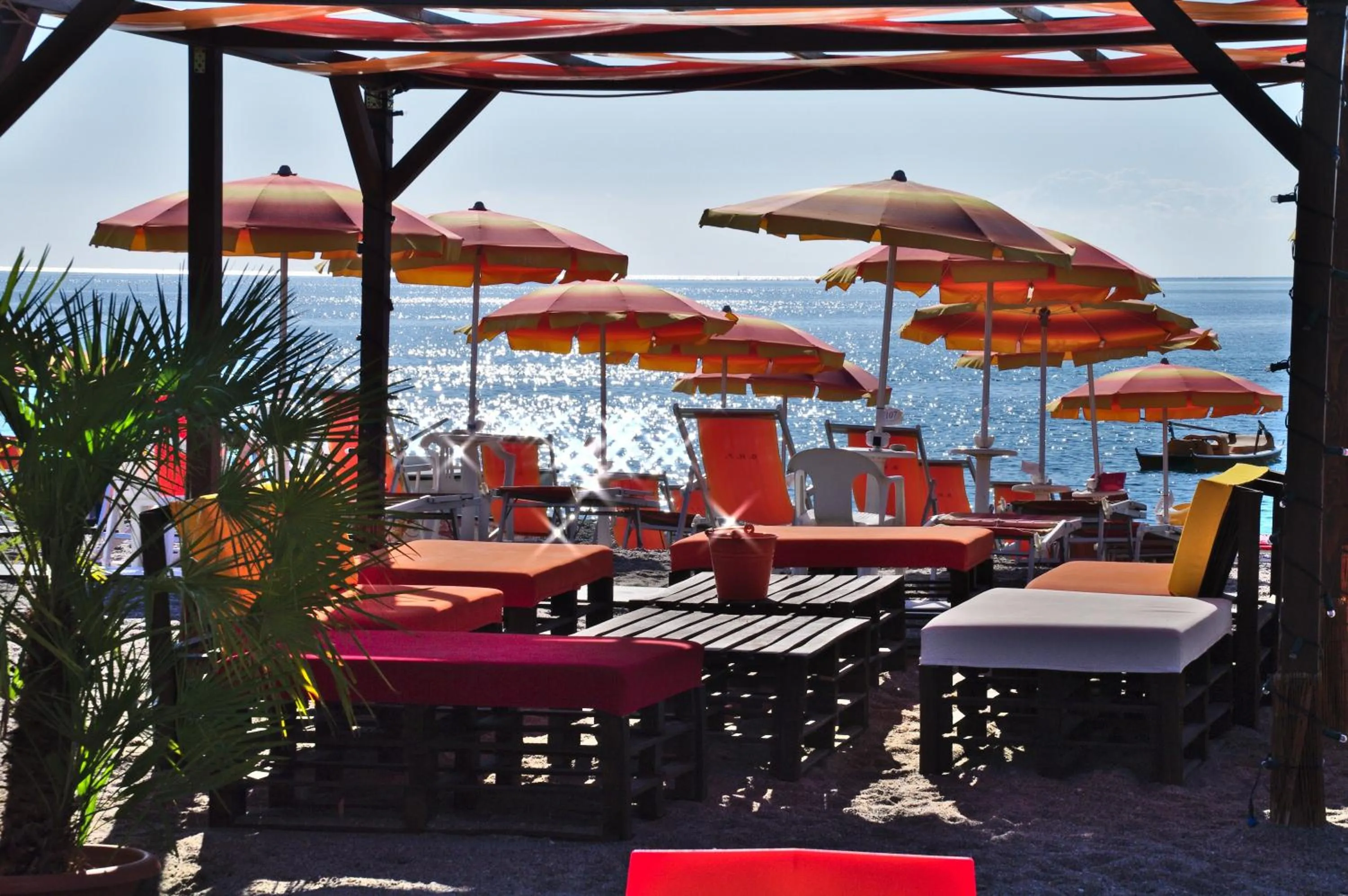 Beach in Grand Hotel President