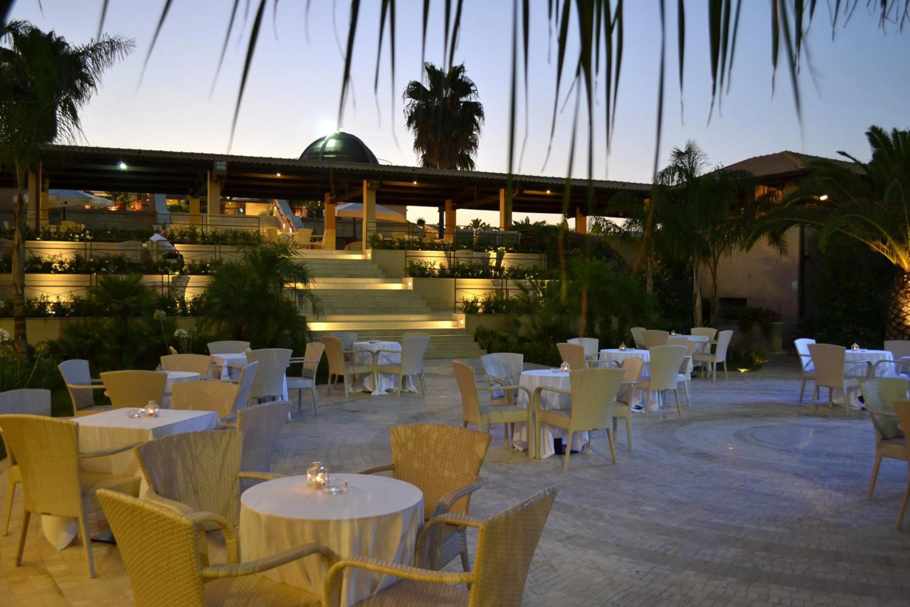 Garden in Grand Hotel President