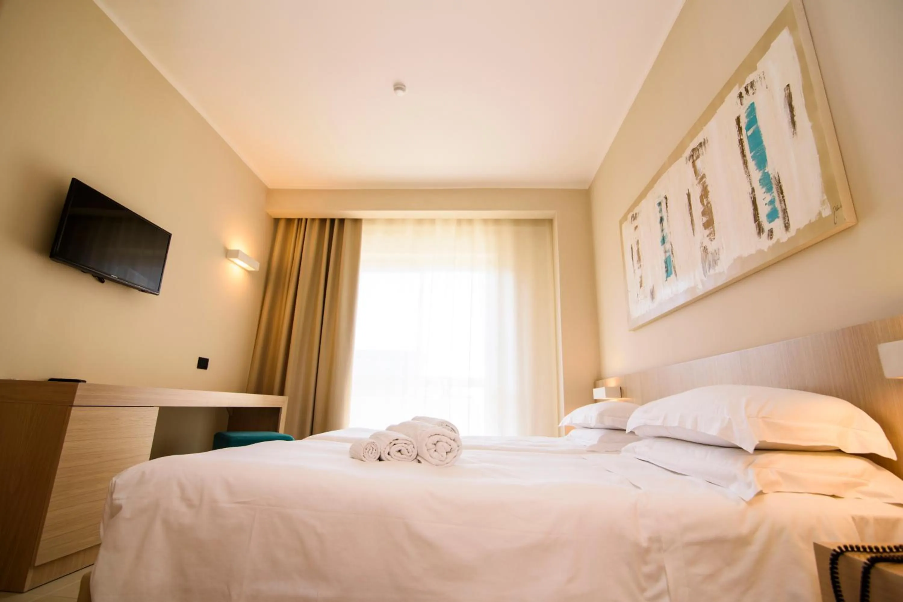 Photo of the whole room, Bed in Grand Hotel President