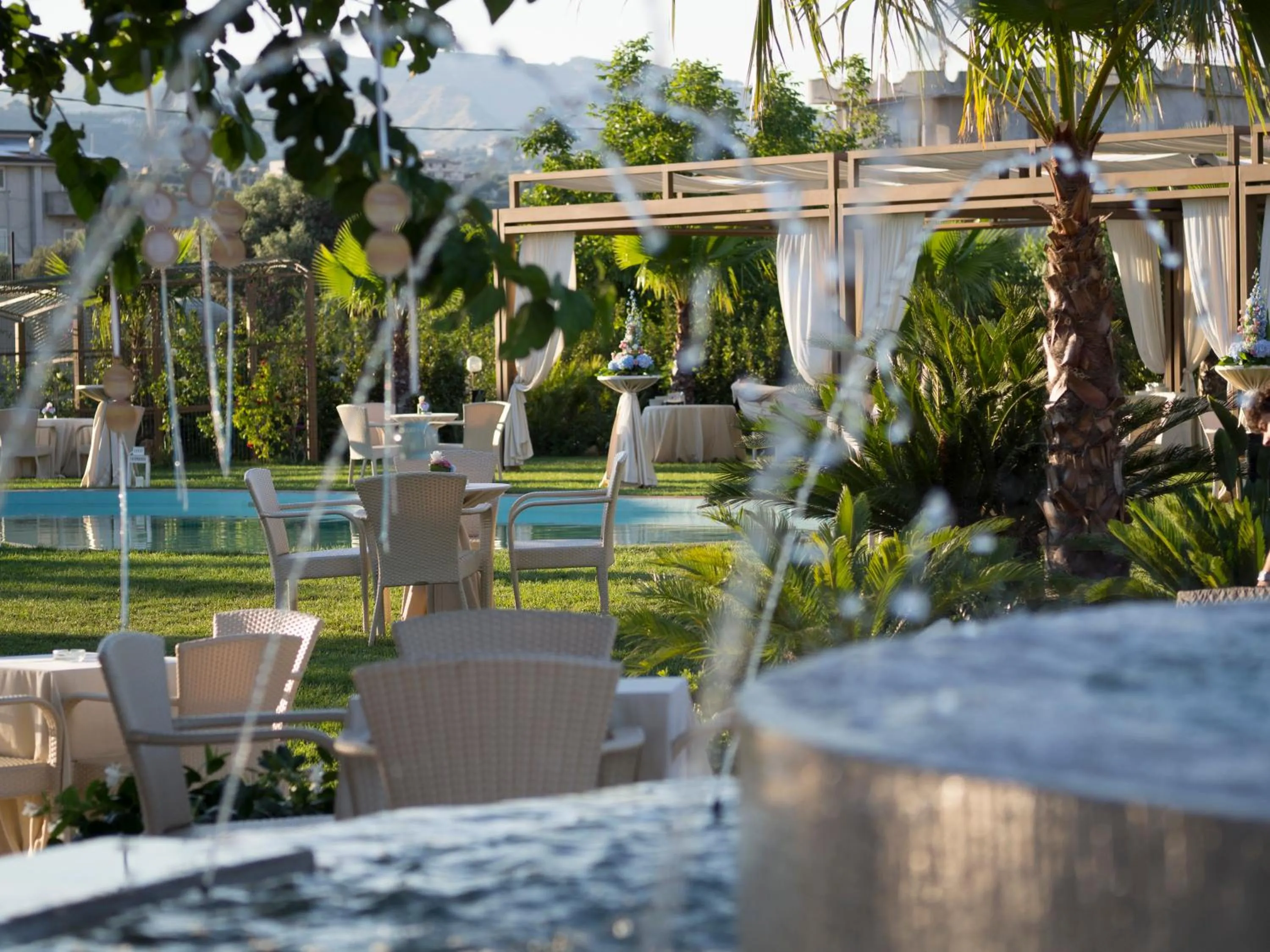 Garden in Grand Hotel President