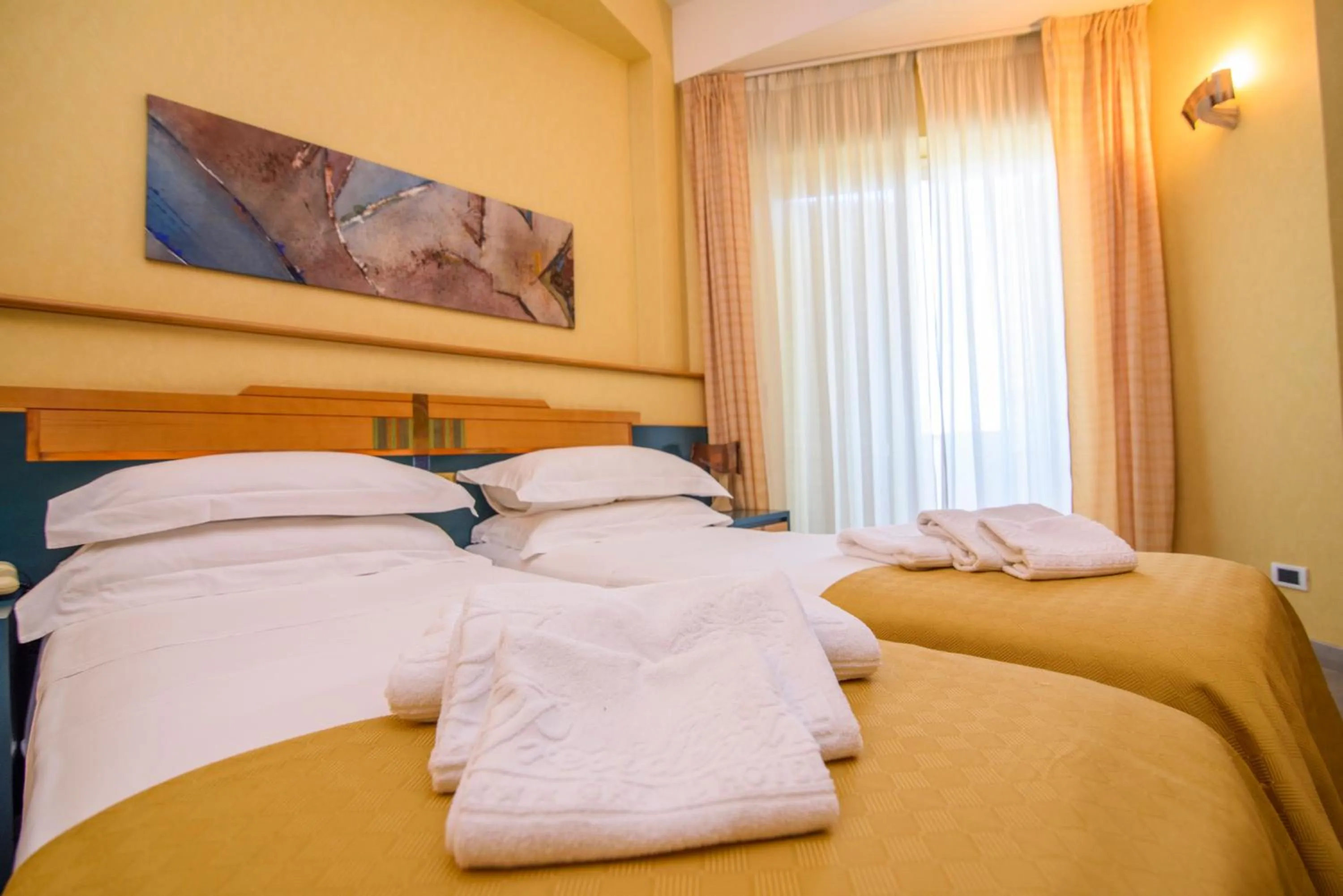 Photo of the whole room, Bed in Grand Hotel President