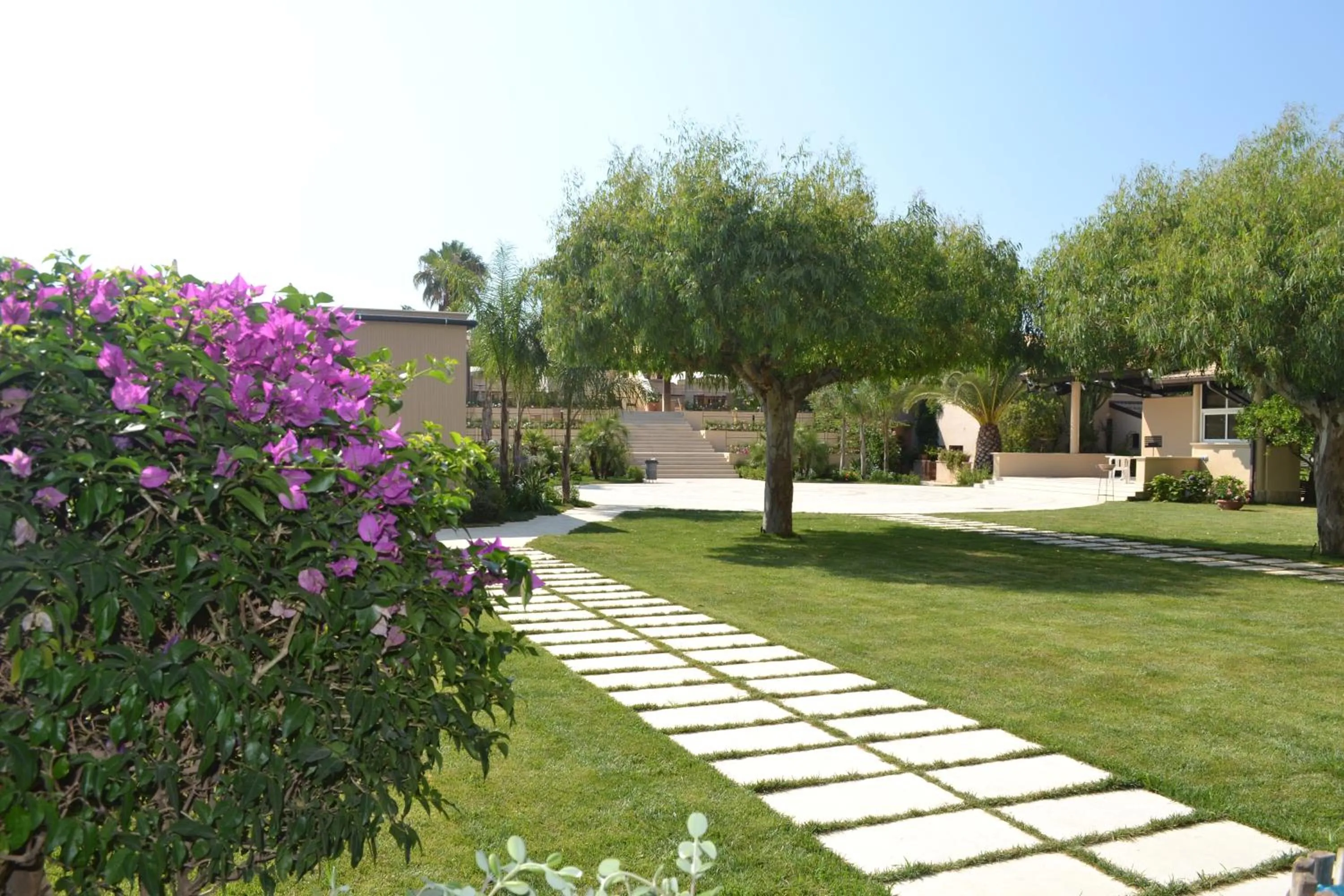 Garden in Grand Hotel President