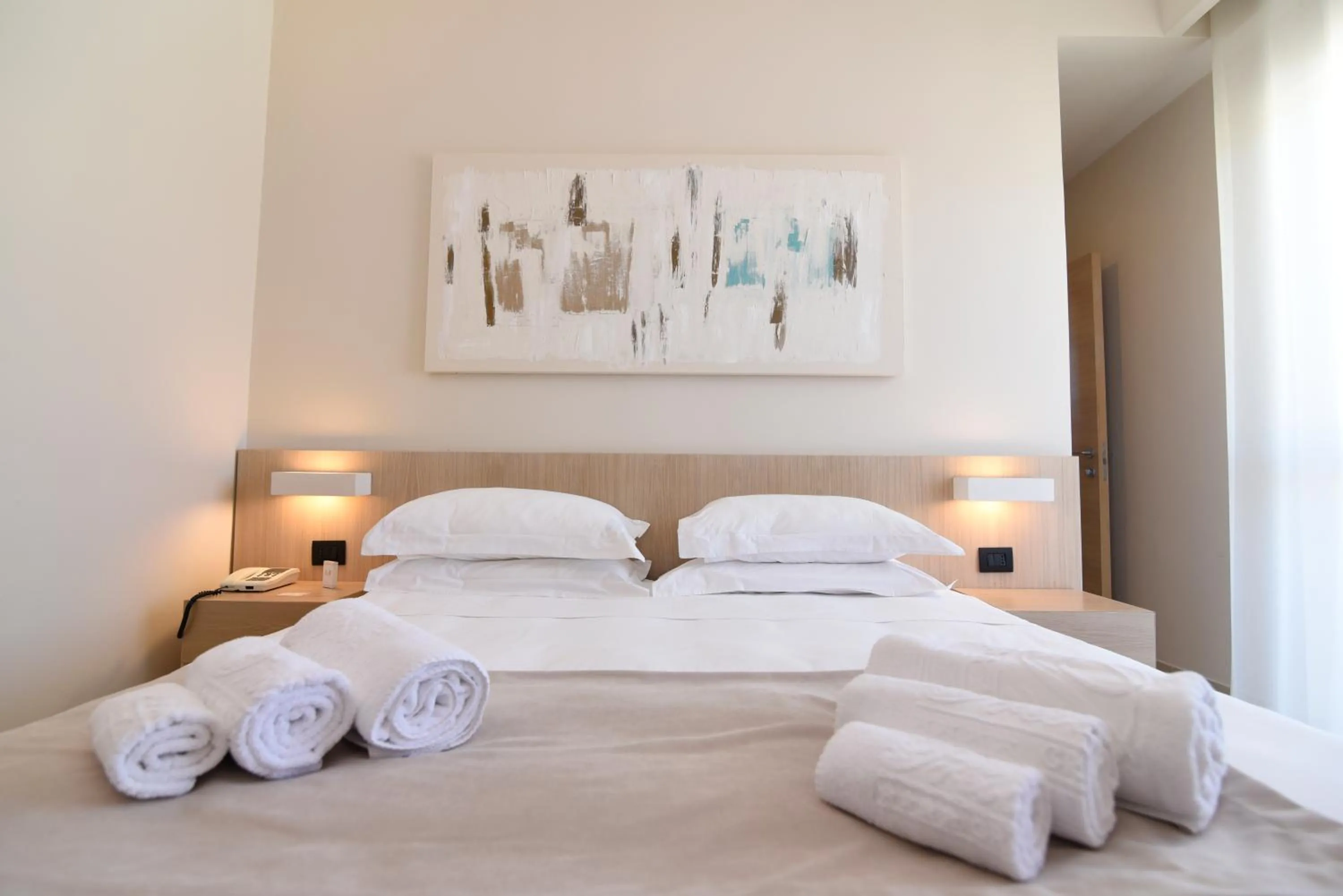 Photo of the whole room, Bed in Grand Hotel President