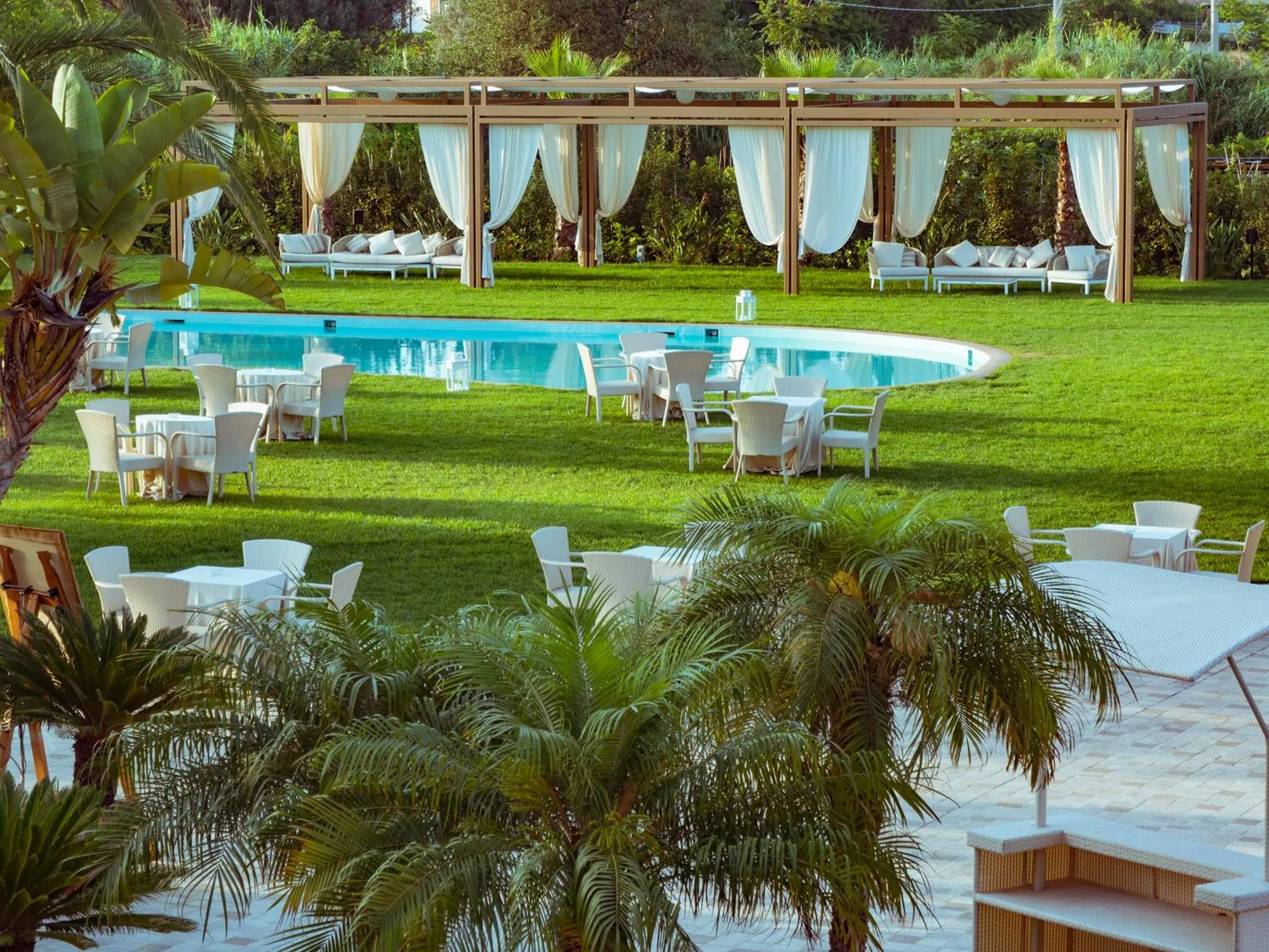 Garden in Grand Hotel President