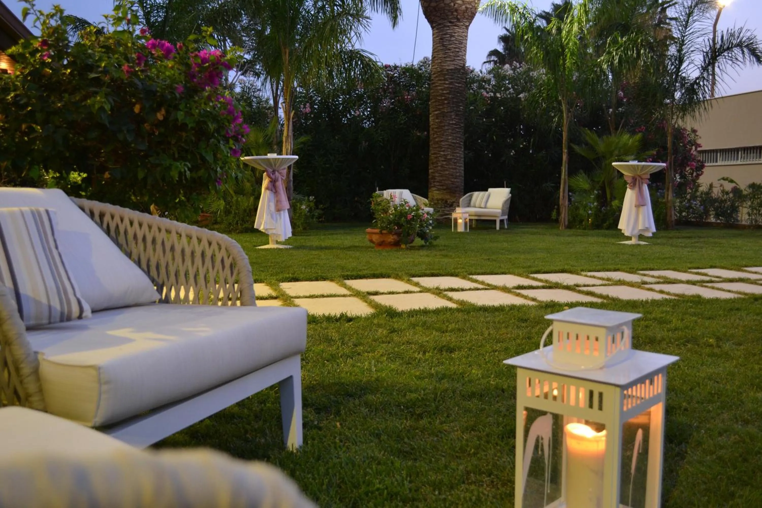 Garden in Grand Hotel President