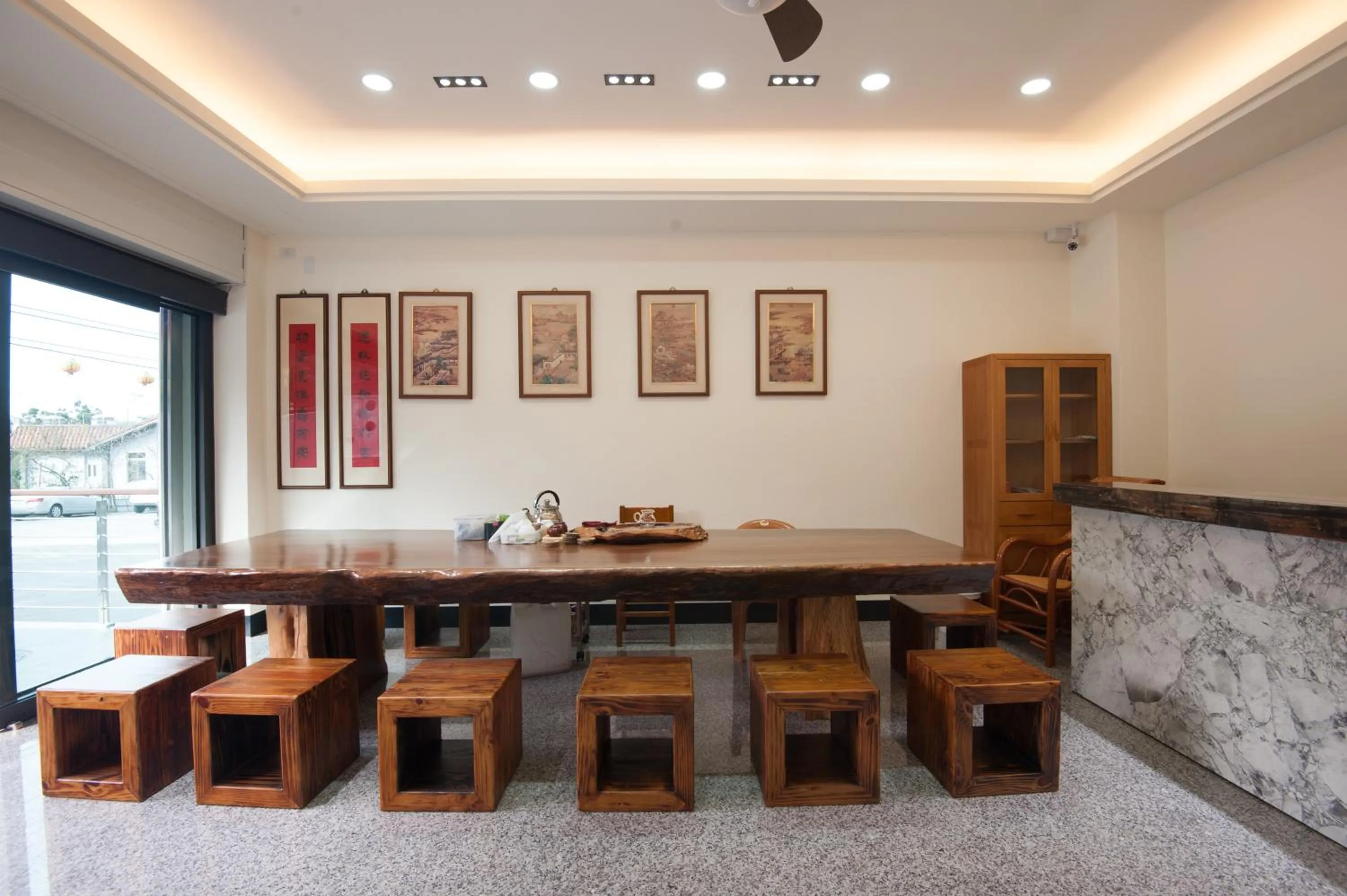 Lobby or reception in Habitat Heart B&B