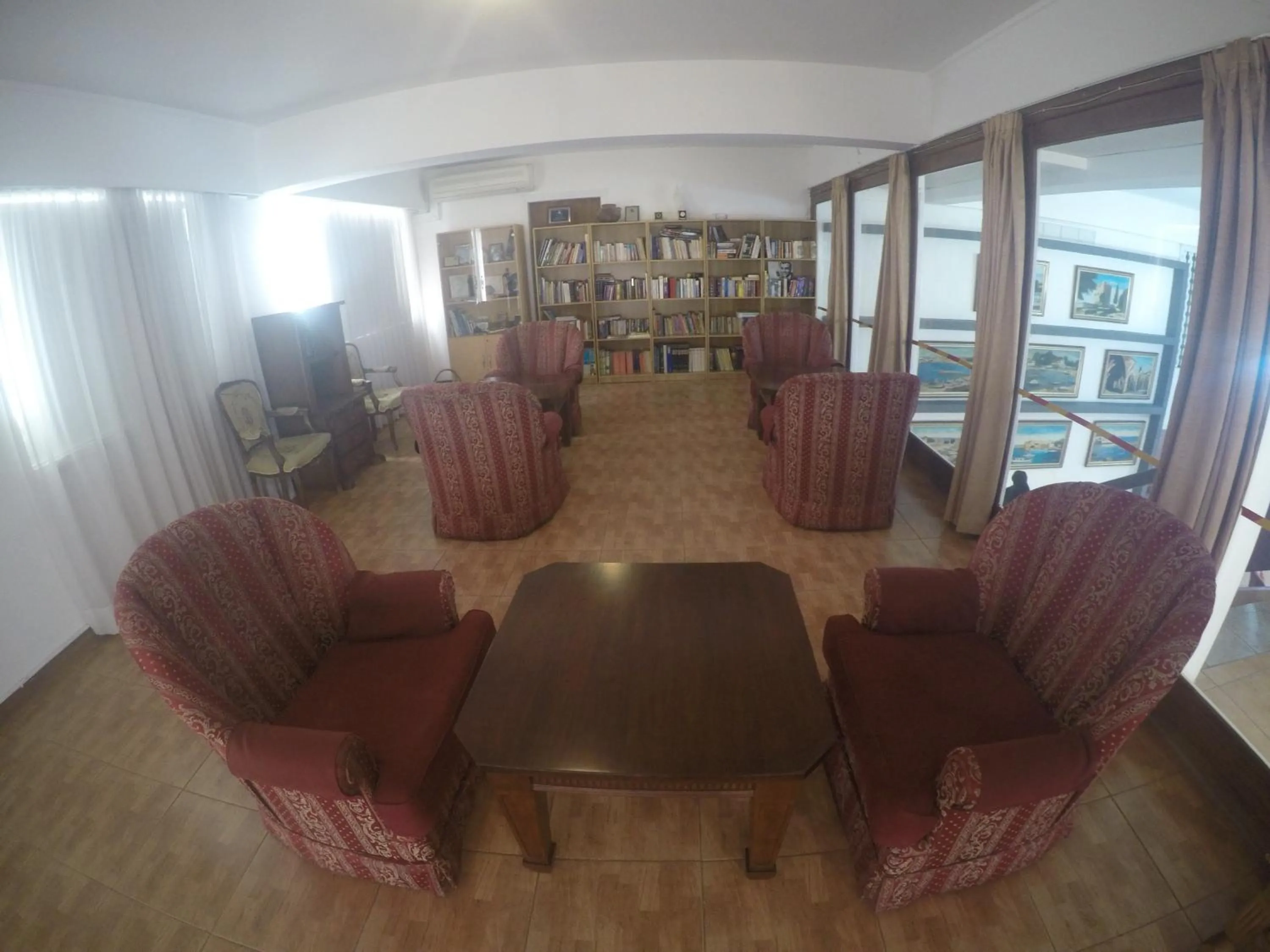 Library in Asty Hotel