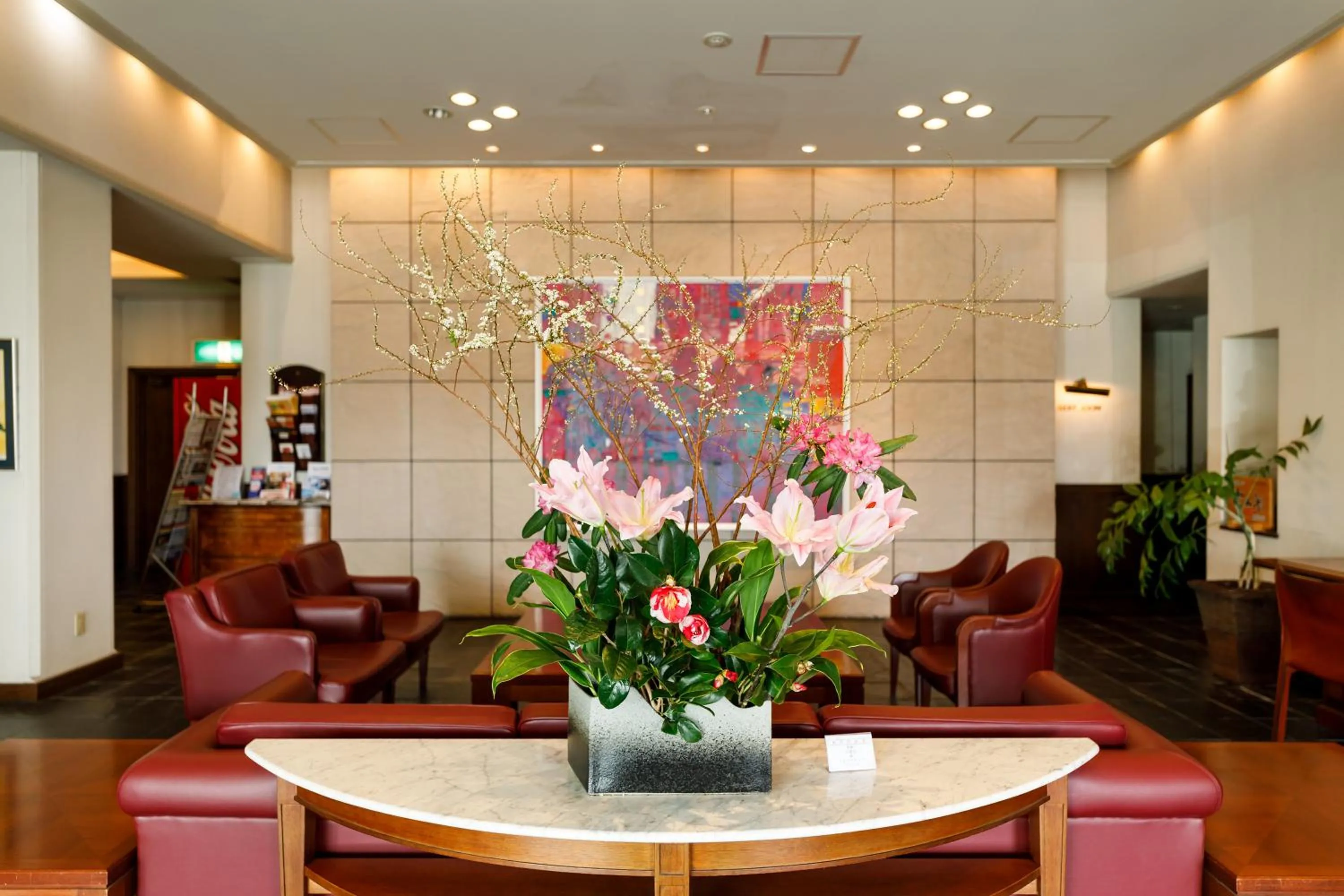 Lobby or reception in Fukuno Town Hotel A・Mieux
