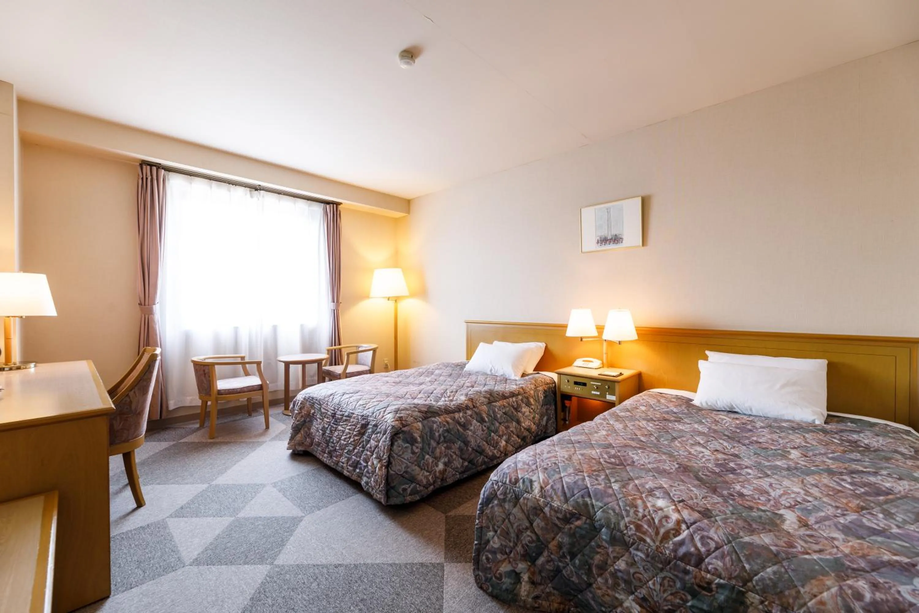 Photo of the whole room, Bed in Fukuno Town Hotel A・Mieux