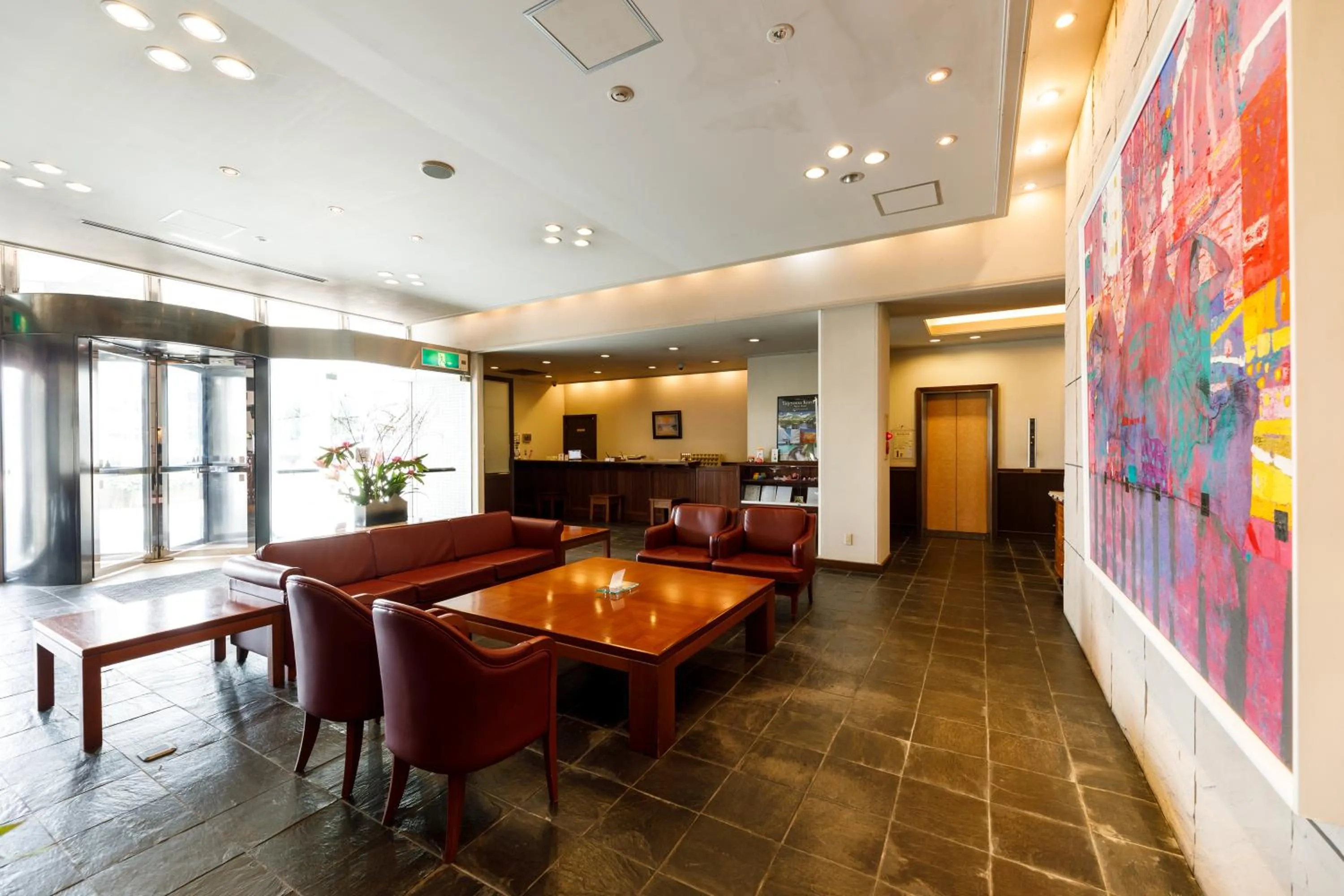 Lobby or reception in Fukuno Town Hotel A・Mieux