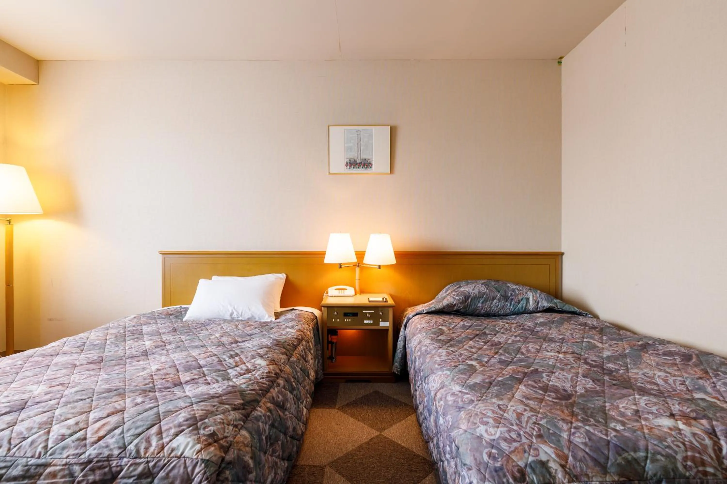 Photo of the whole room, Bed in Fukuno Town Hotel A・Mieux