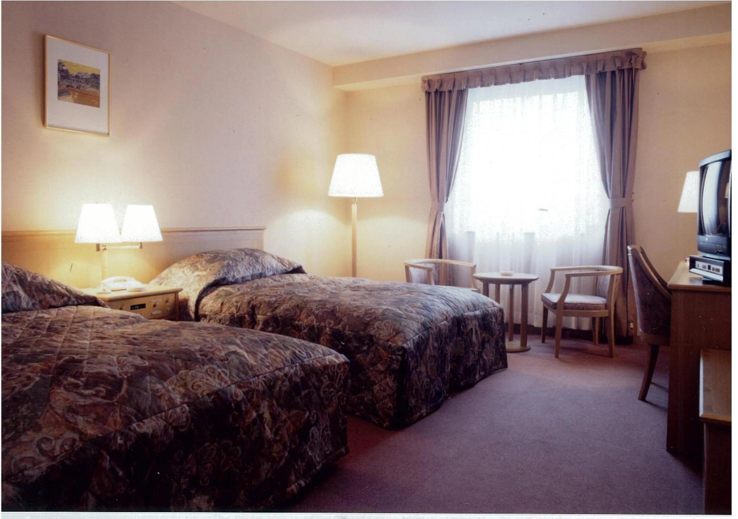 Photo of the whole room, Bed in Fukuno Town Hotel A・Mieux