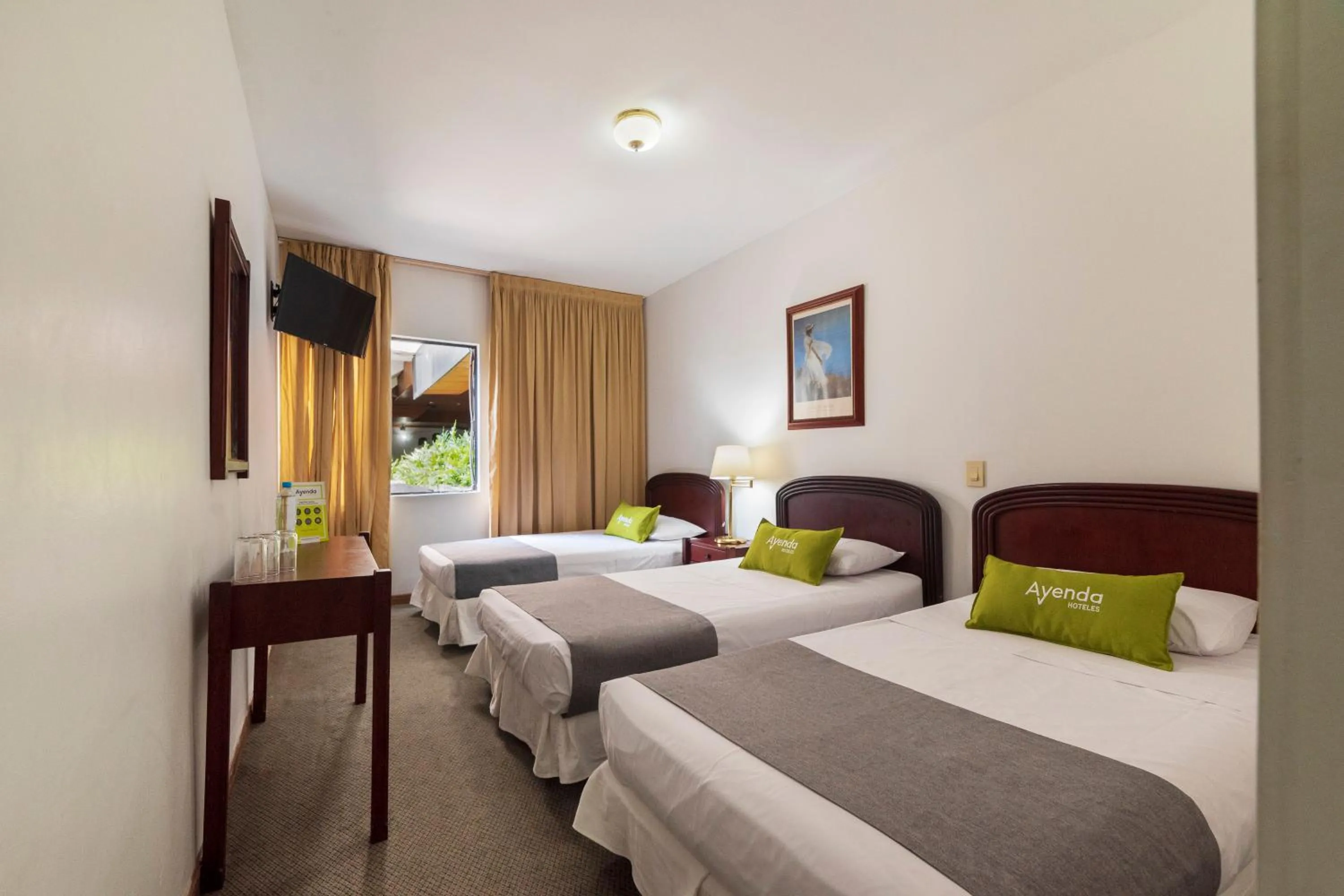 Bed in Ayenda 1408 Jaba Santiago de Cali