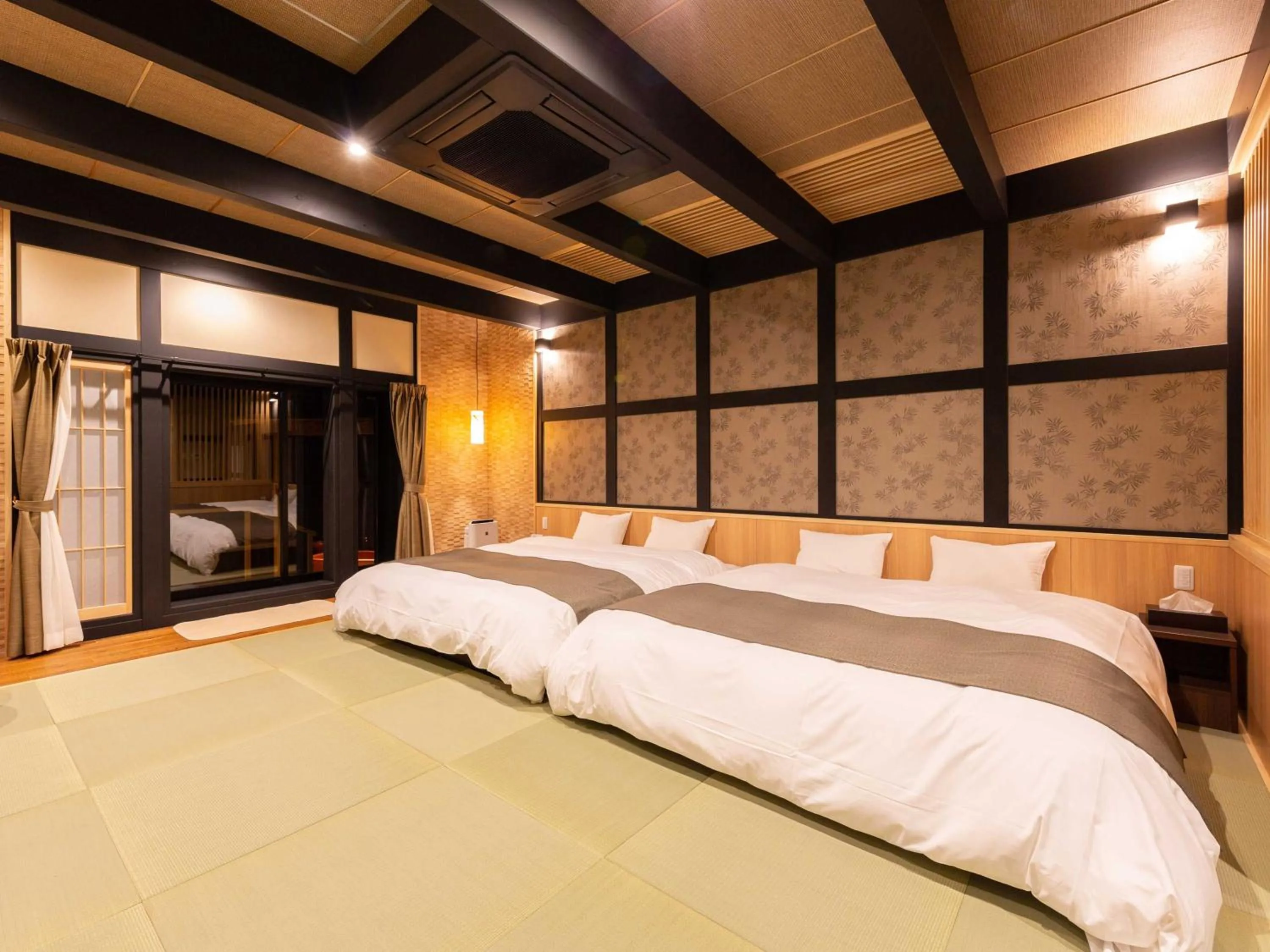 Bed in Katsuragi Onsen Happuu No Yu