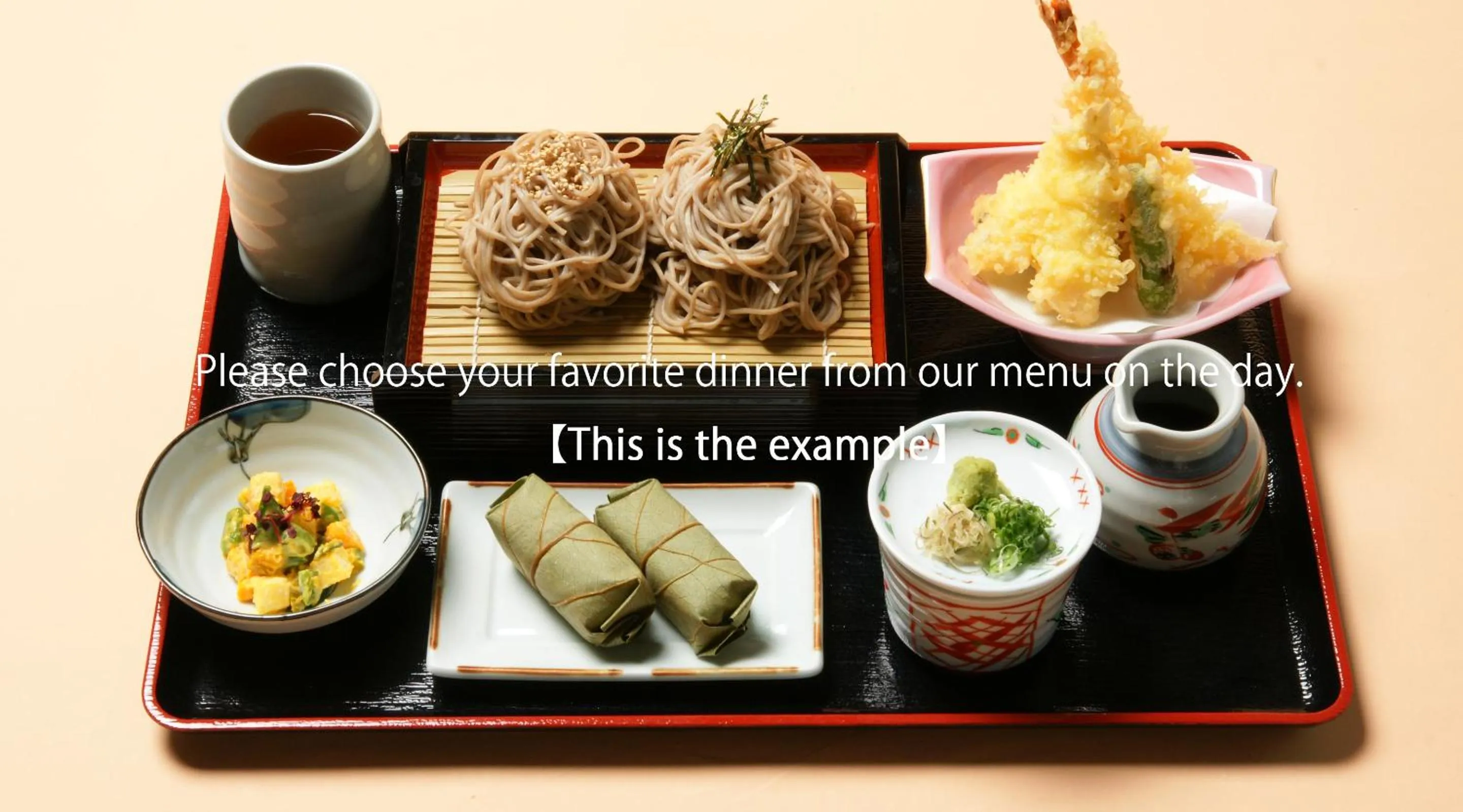 Dinner in Katsuragi Onsen Happuu No Yu