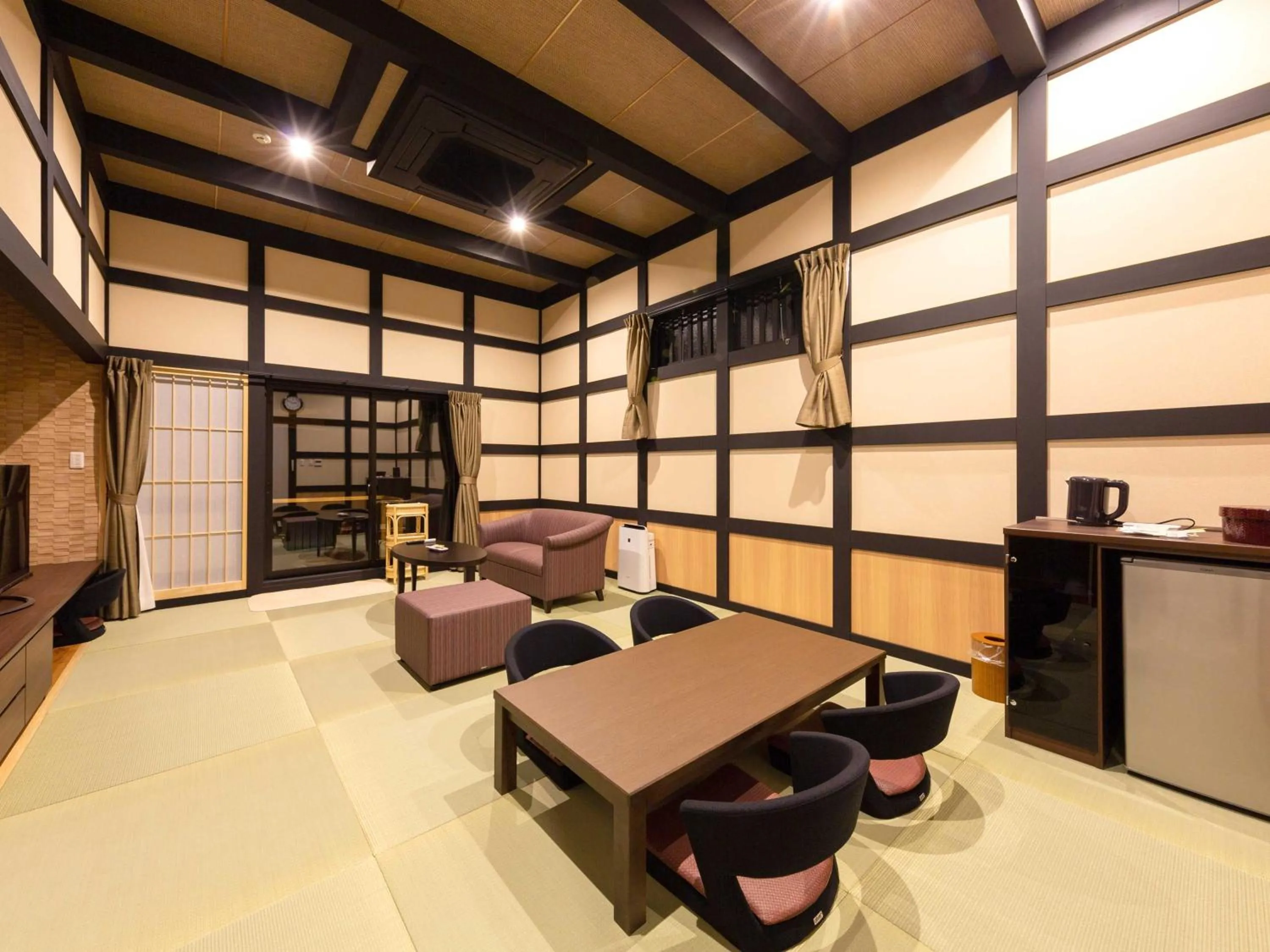 Seating area in Katsuragi Onsen Happuu No Yu