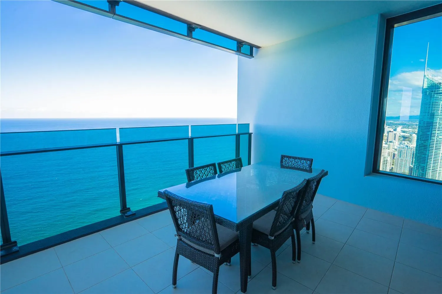 Balcony/Terrace in H Luxury Residence Apartments - Holiday Paradise