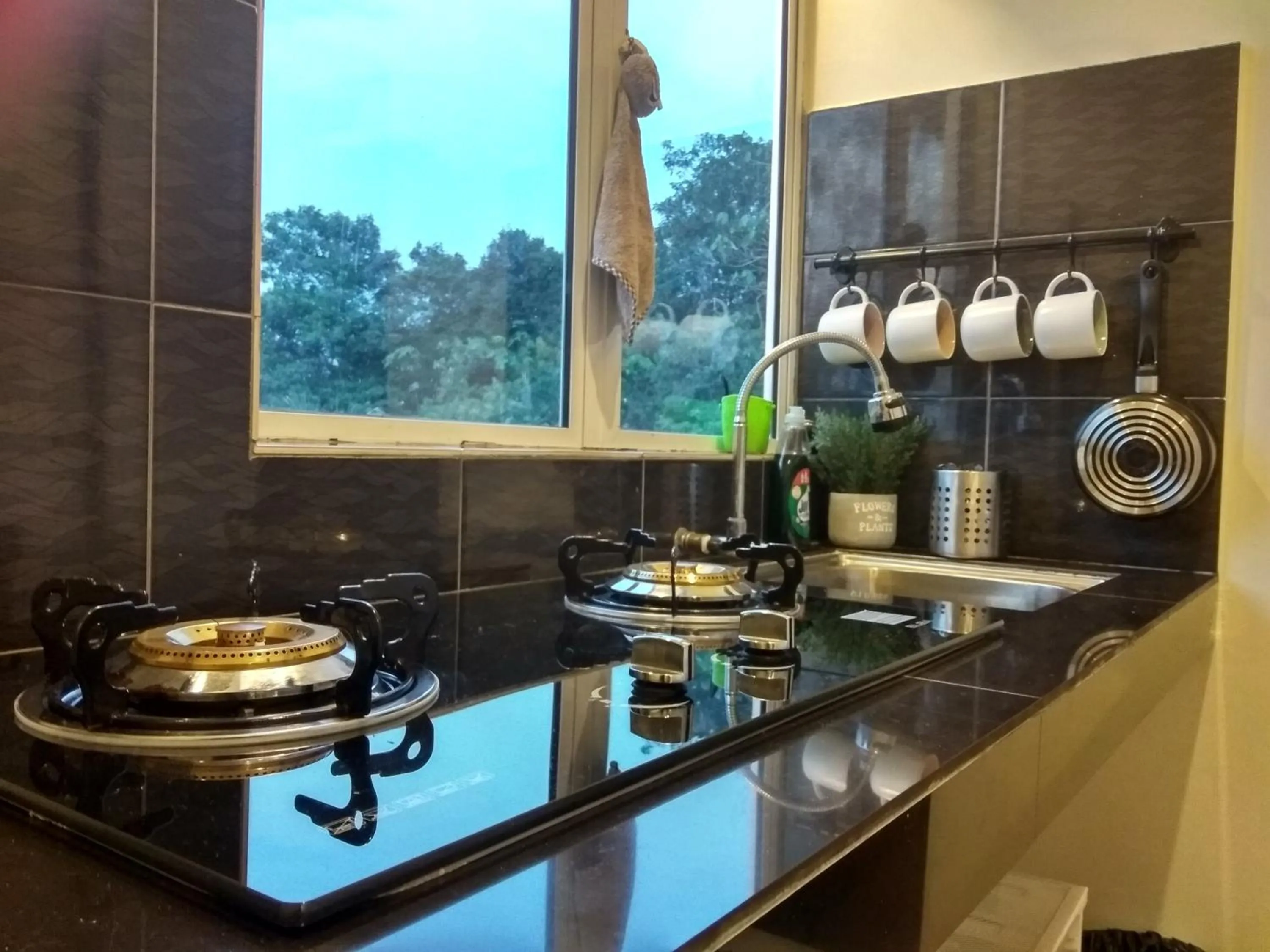 Kitchen or kitchenette in Tehel Farmhouse
