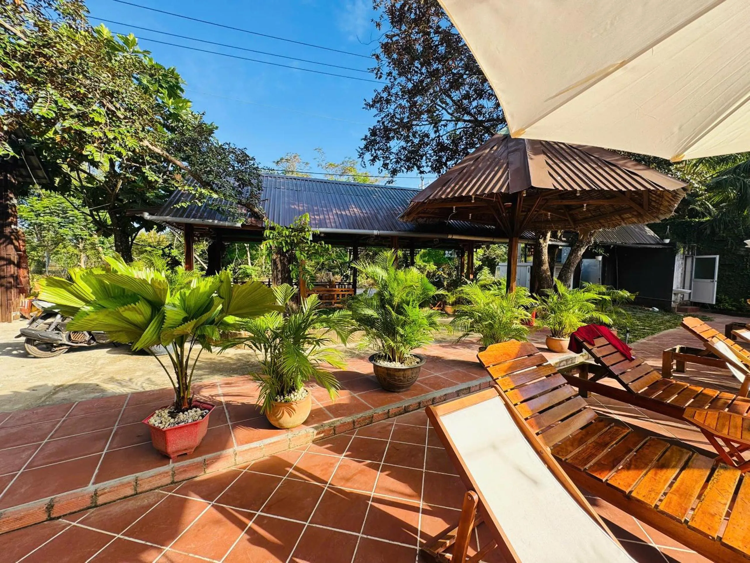 Natural landscape in Ong Lang Garden Resort