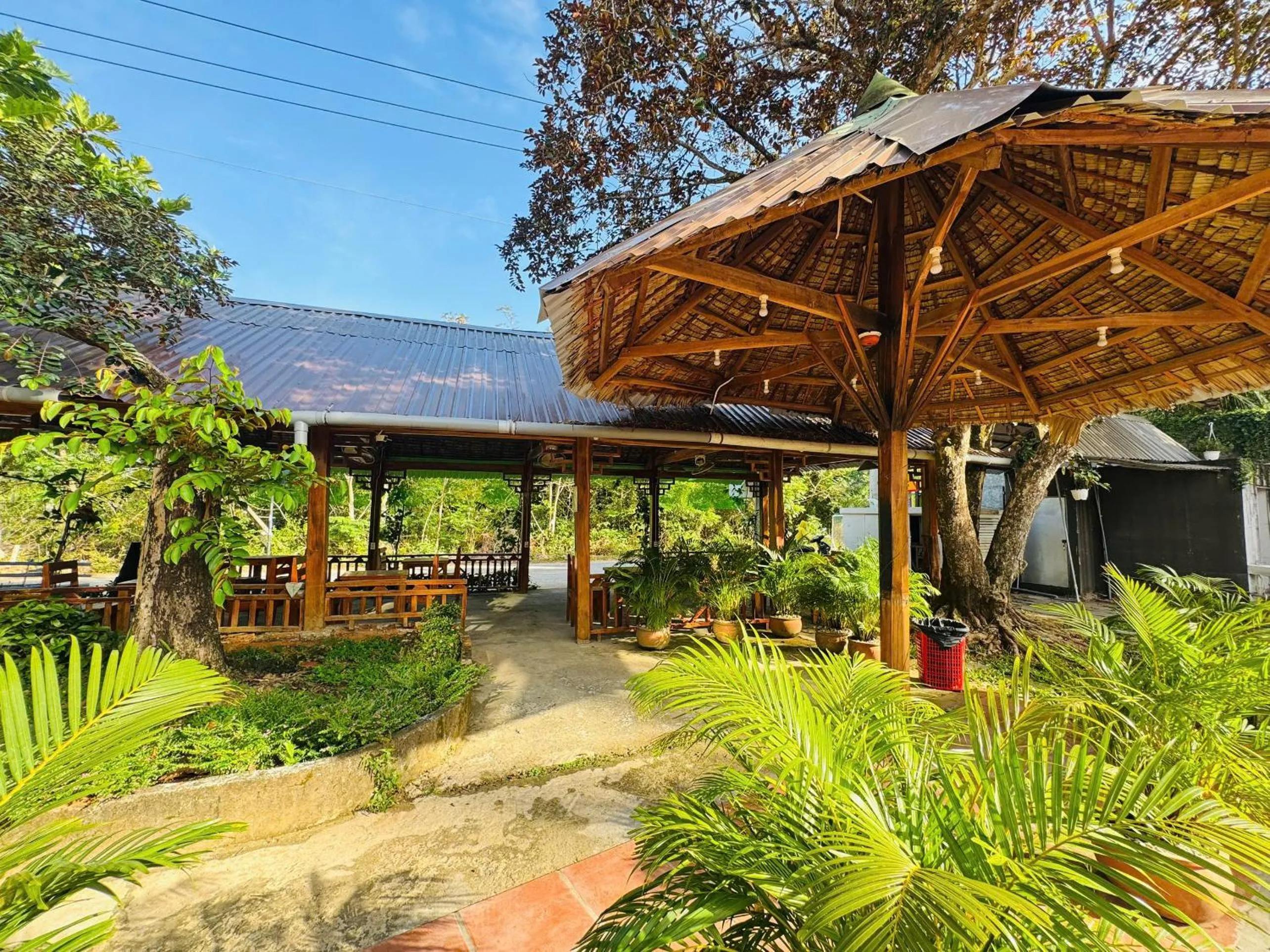 Natural landscape in Ong Lang Garden Resort