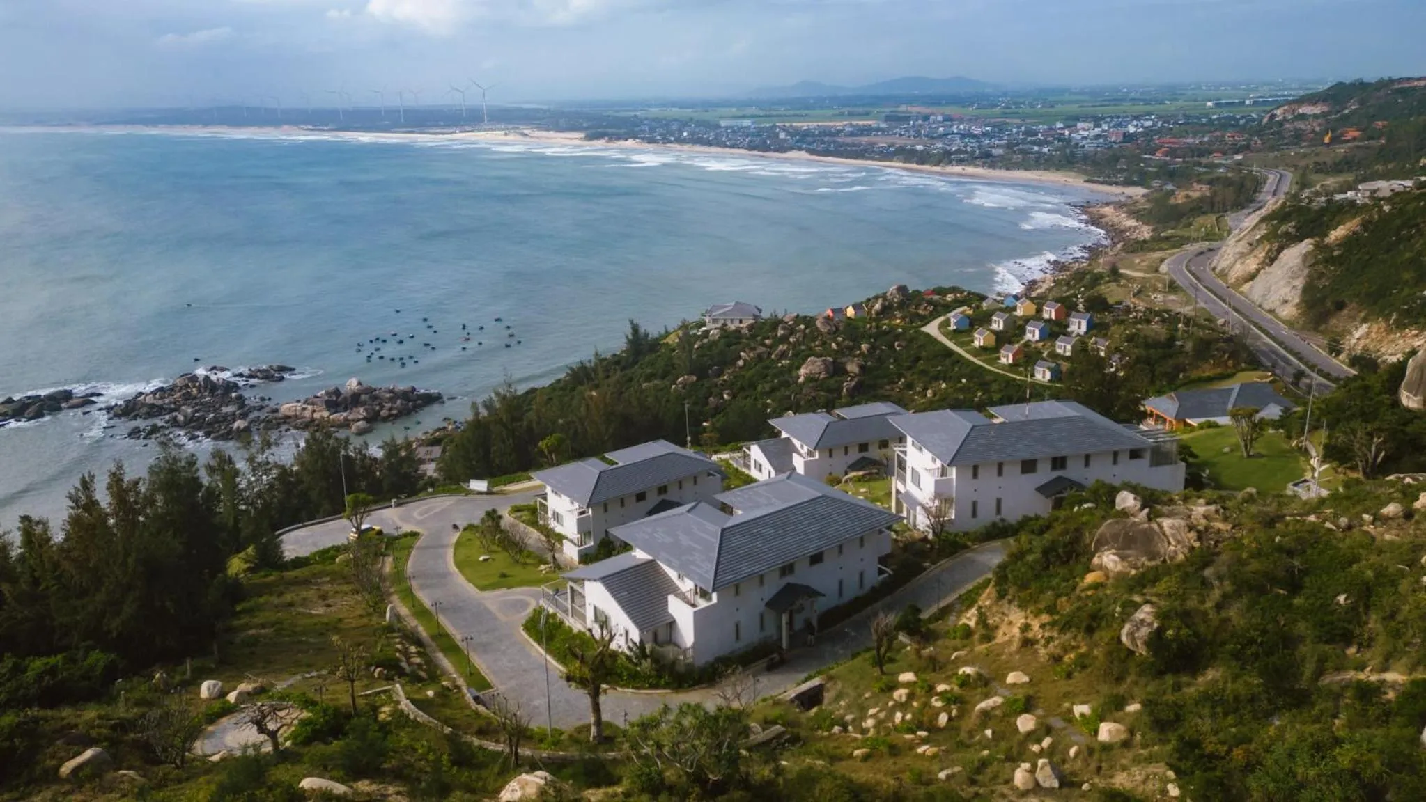 Property building in Crown Retreat Quy Nhon Resort