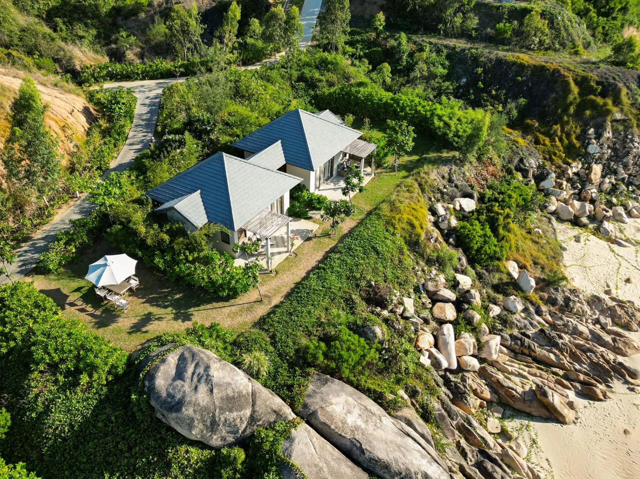 Natural landscape in Crown Retreat Quy Nhon Resort