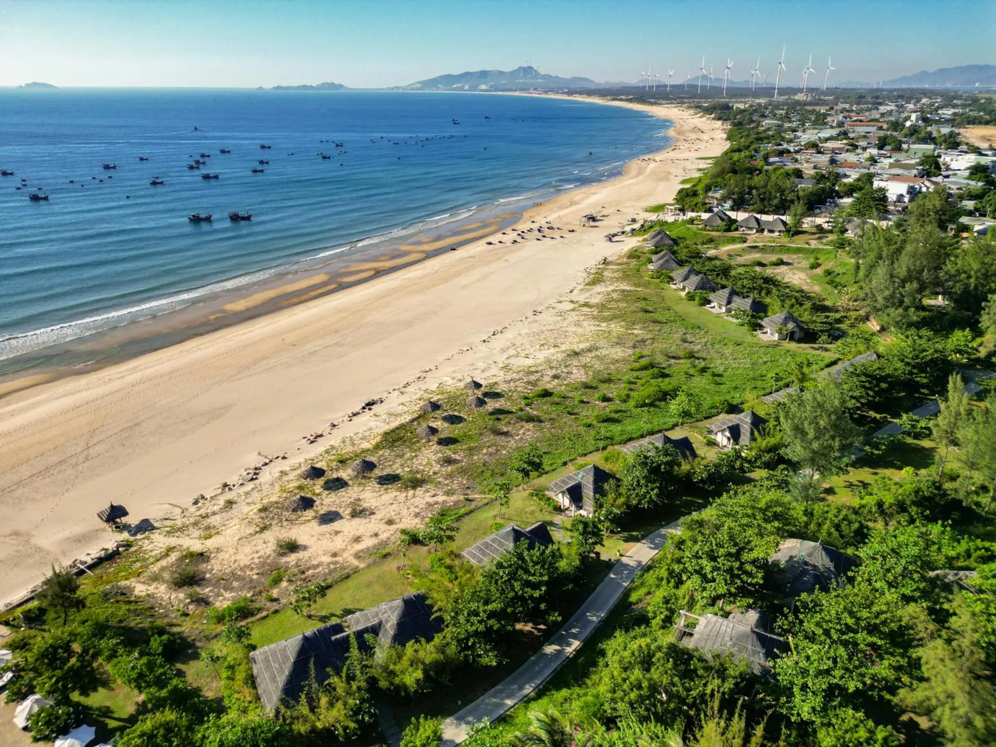 Natural landscape in Crown Retreat Quy Nhon Resort
