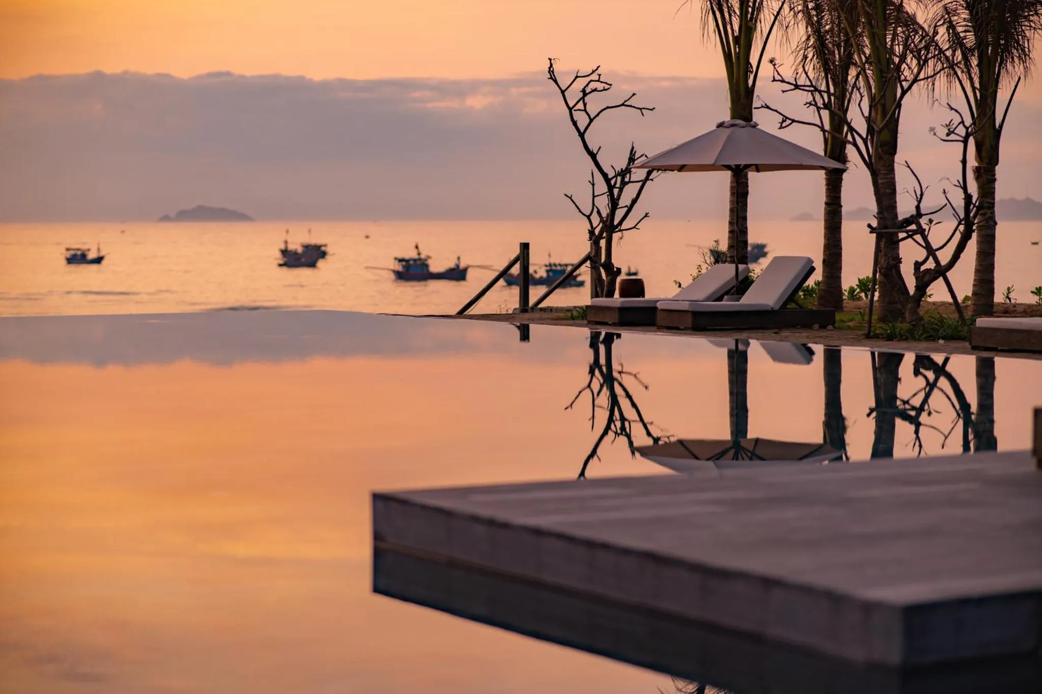 Swimming pool in Crown Retreat Quy Nhon Resort