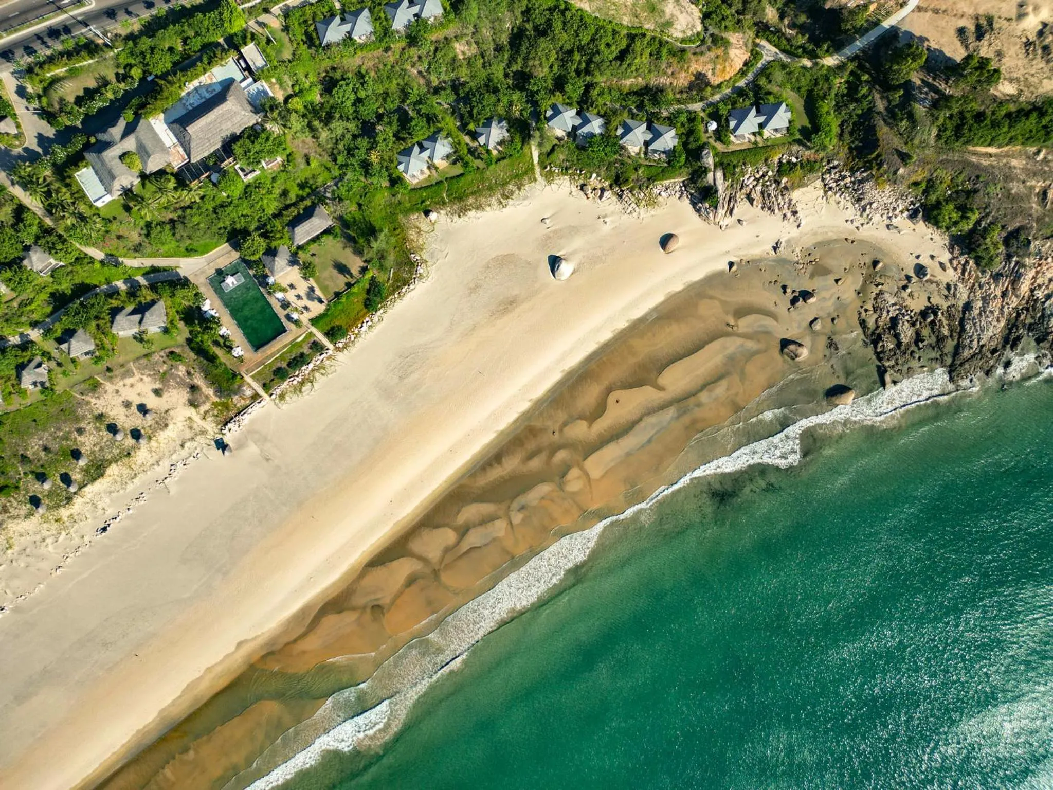 Beach in Crown Retreat Quy Nhon Resort