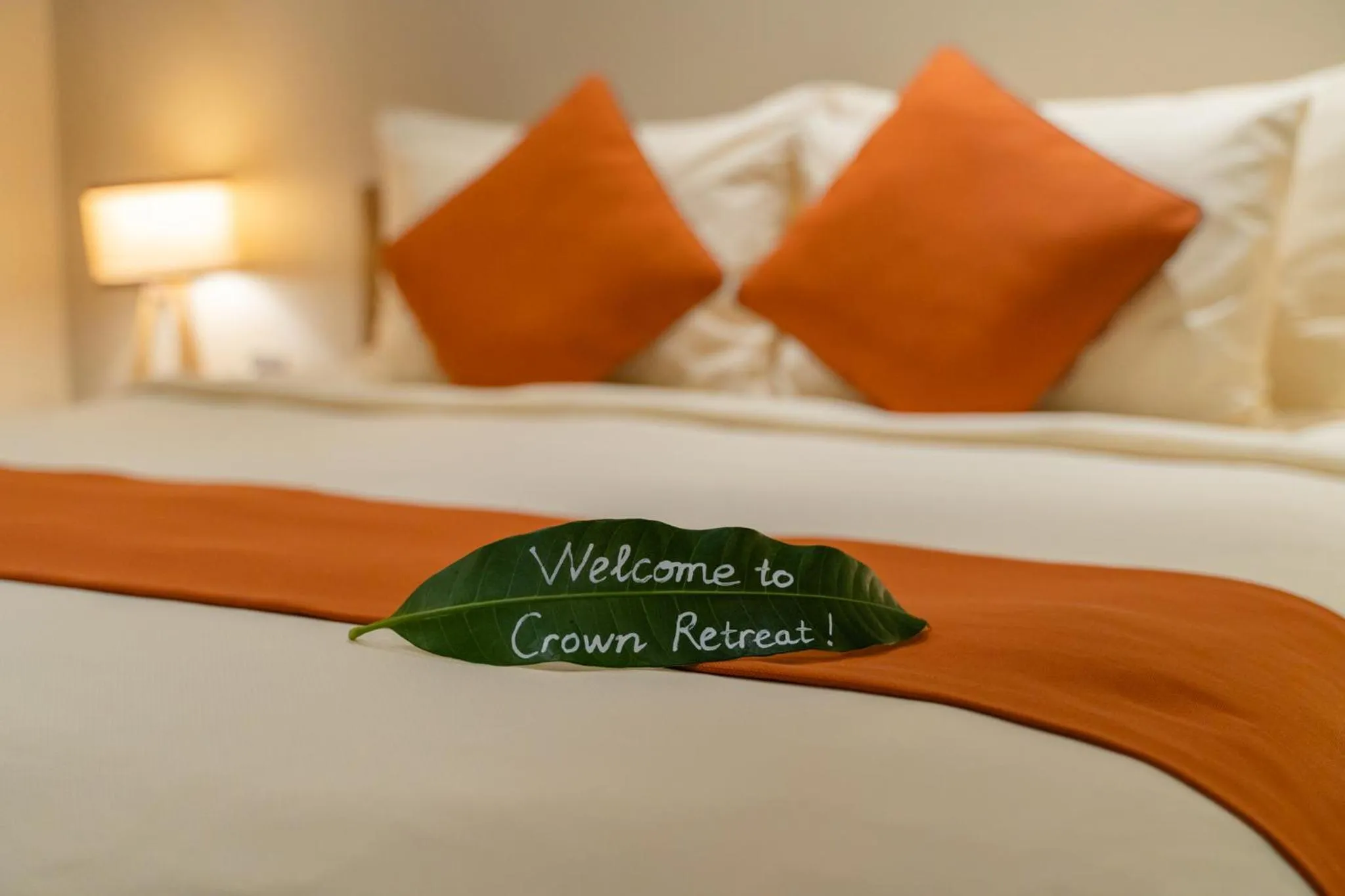 Bed in Crown Retreat Quy Nhon Resort