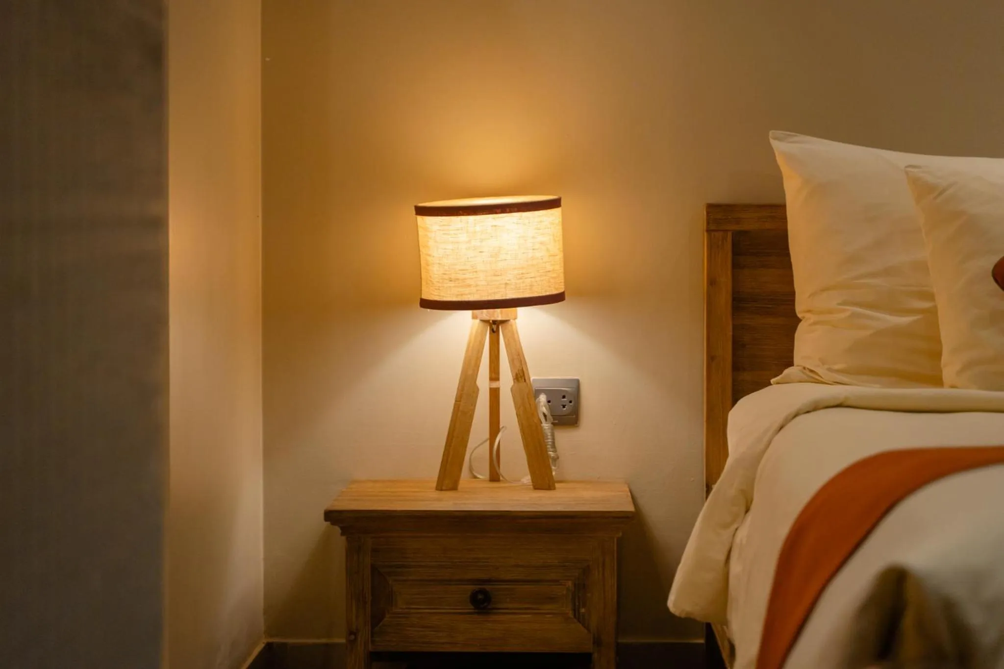 Bed in Crown Retreat Quy Nhon Resort