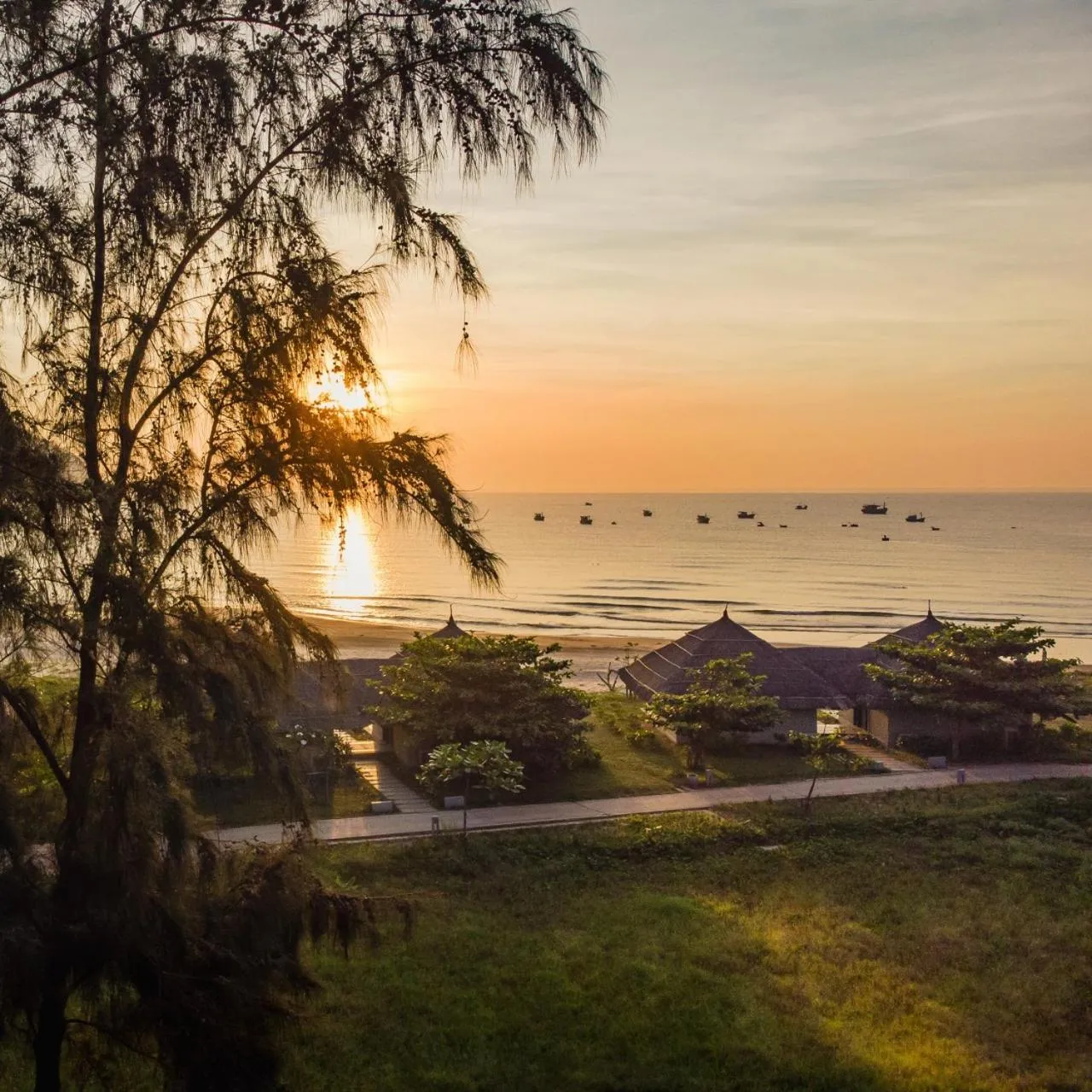 Natural landscape in Crown Retreat Quy Nhon Resort