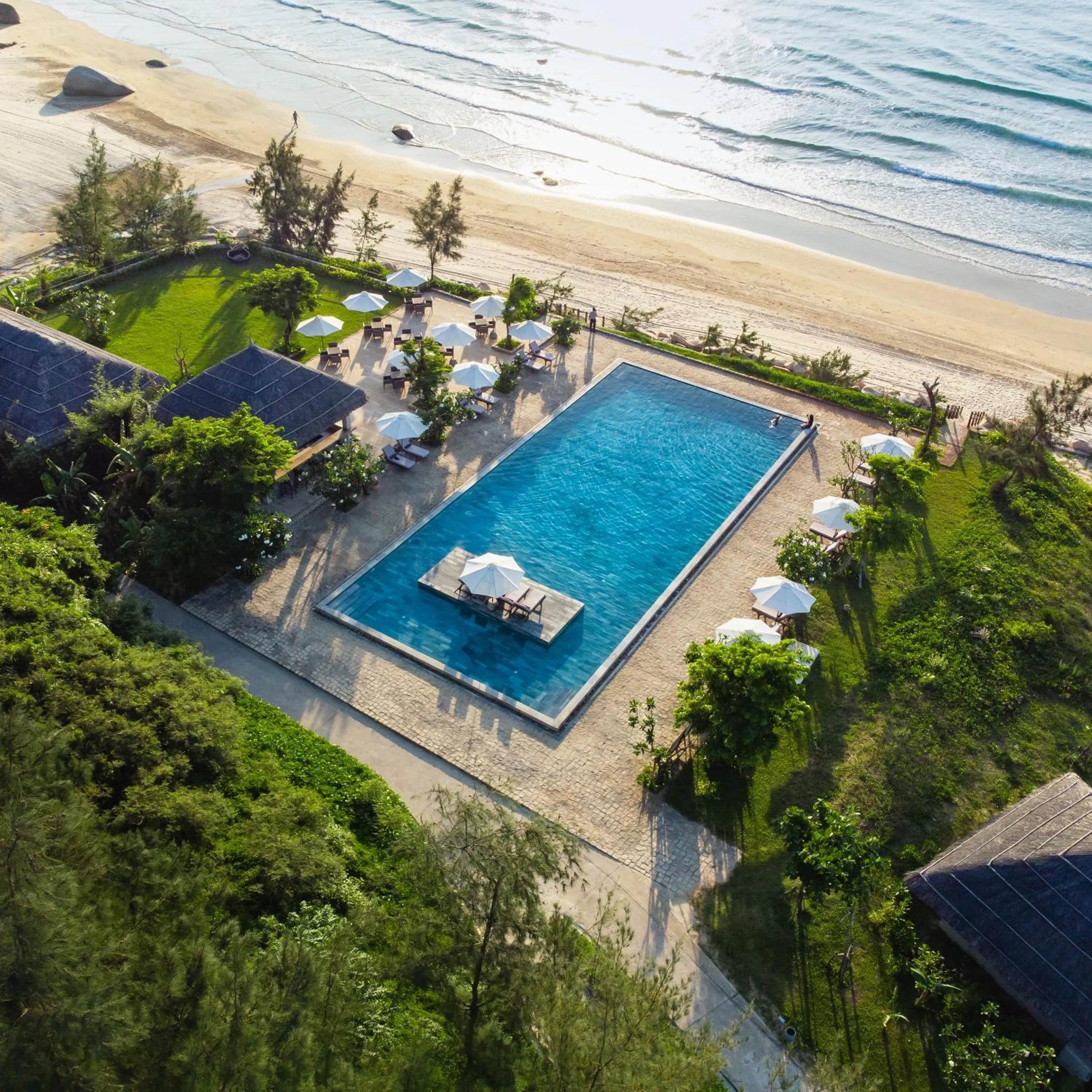 Swimming pool in Crown Retreat Quy Nhon Resort