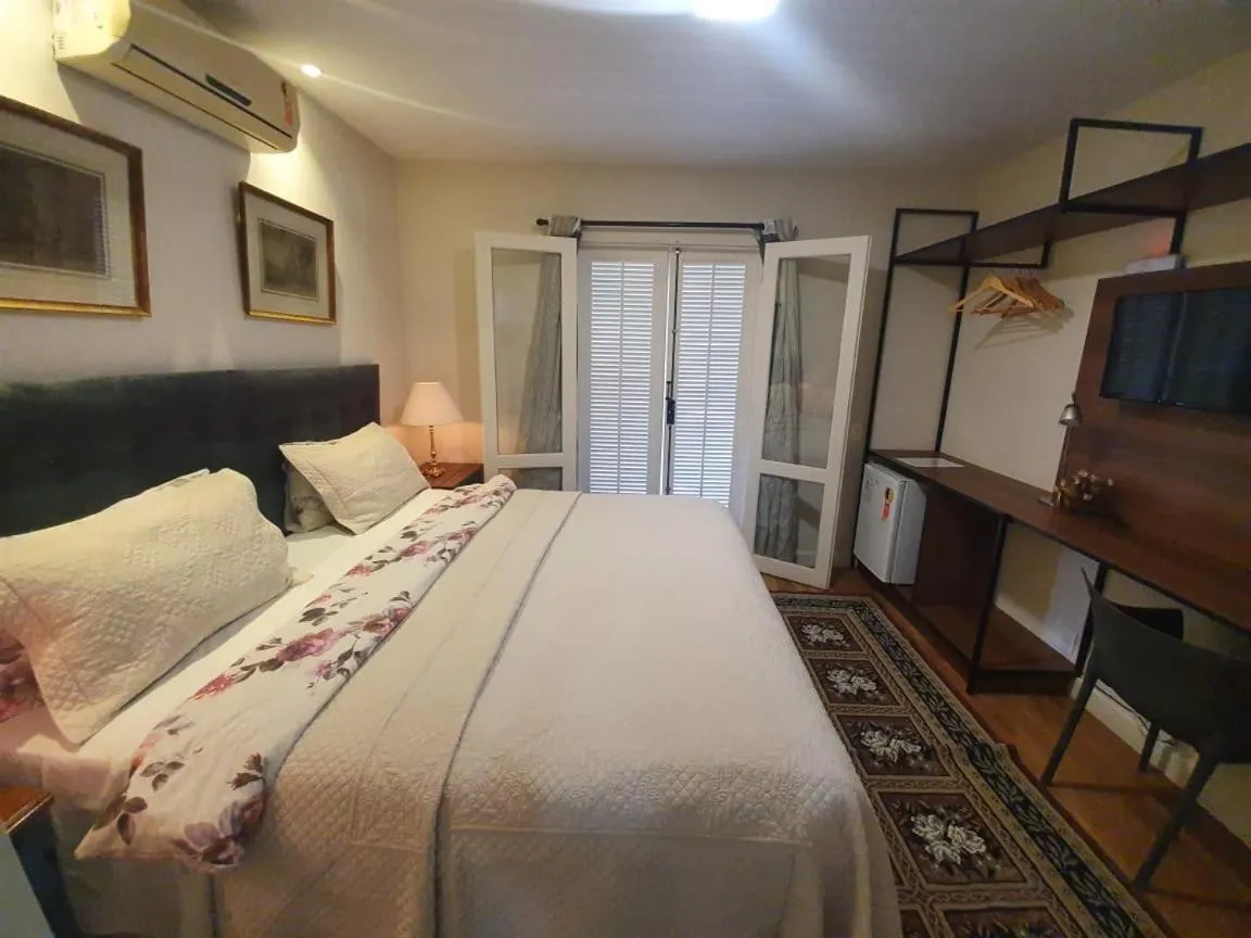 Bed in Pousada Orquidea da Serra