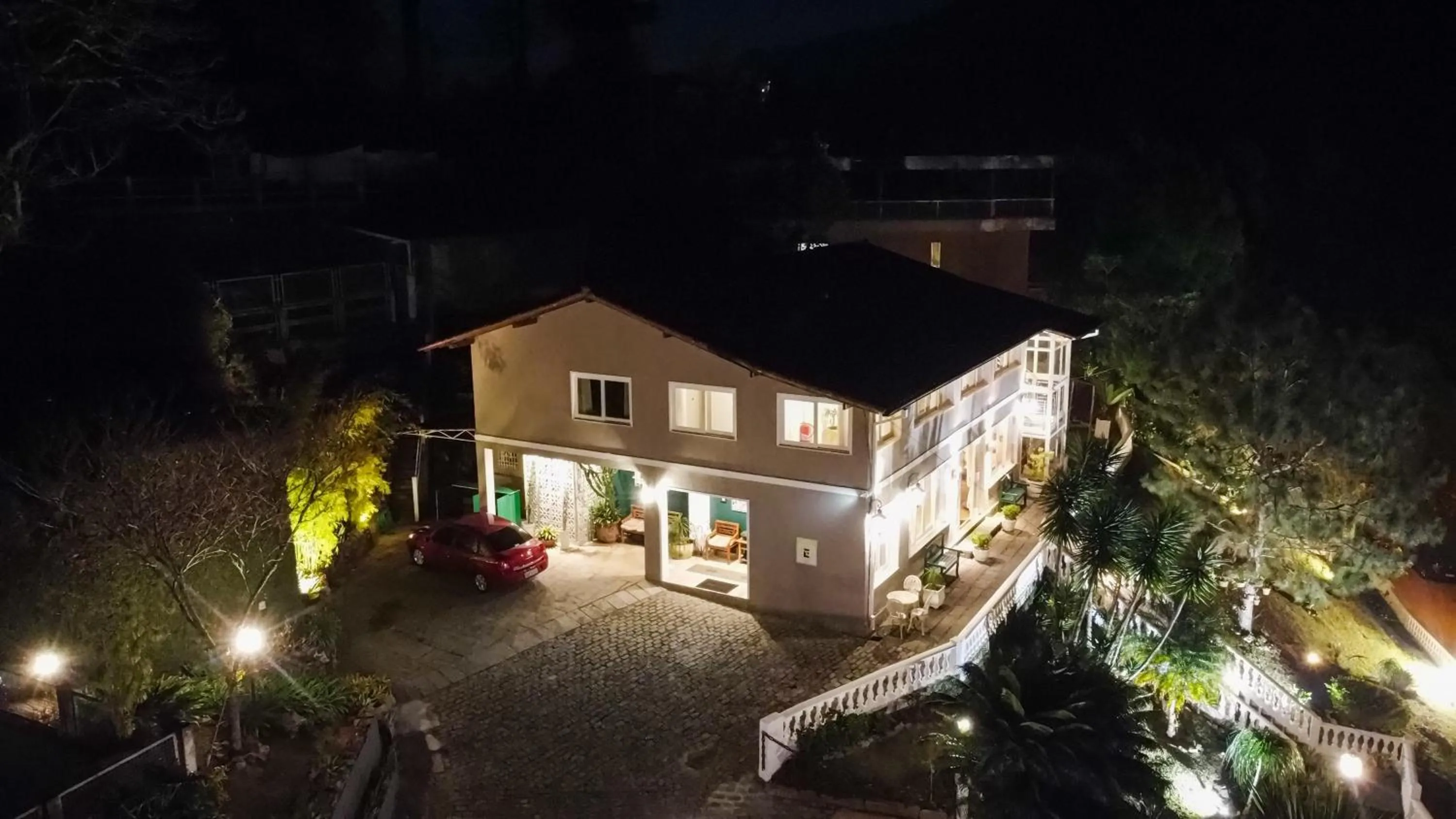 Night in Pousada Orquidea da Serra