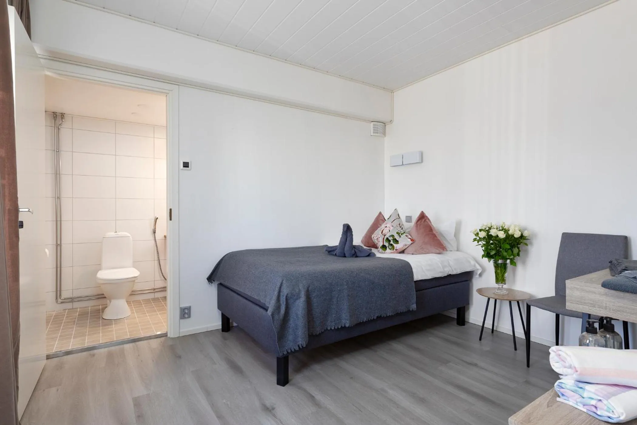 Bed in Hotelli & Ravintola Martinhovi